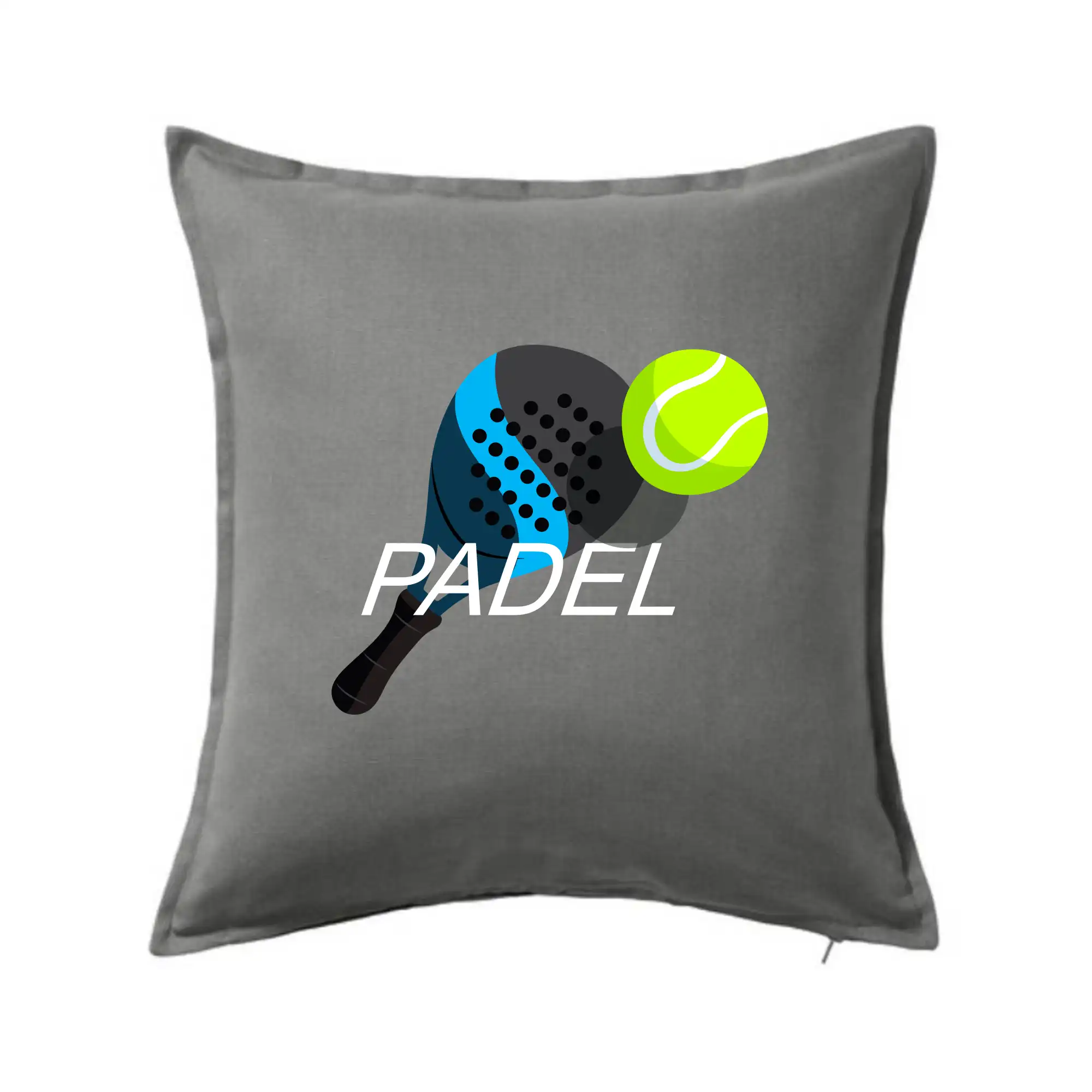 Tričká s motívmi Padel tenis - Paddle obrazok farebný - Vankúš 50x50