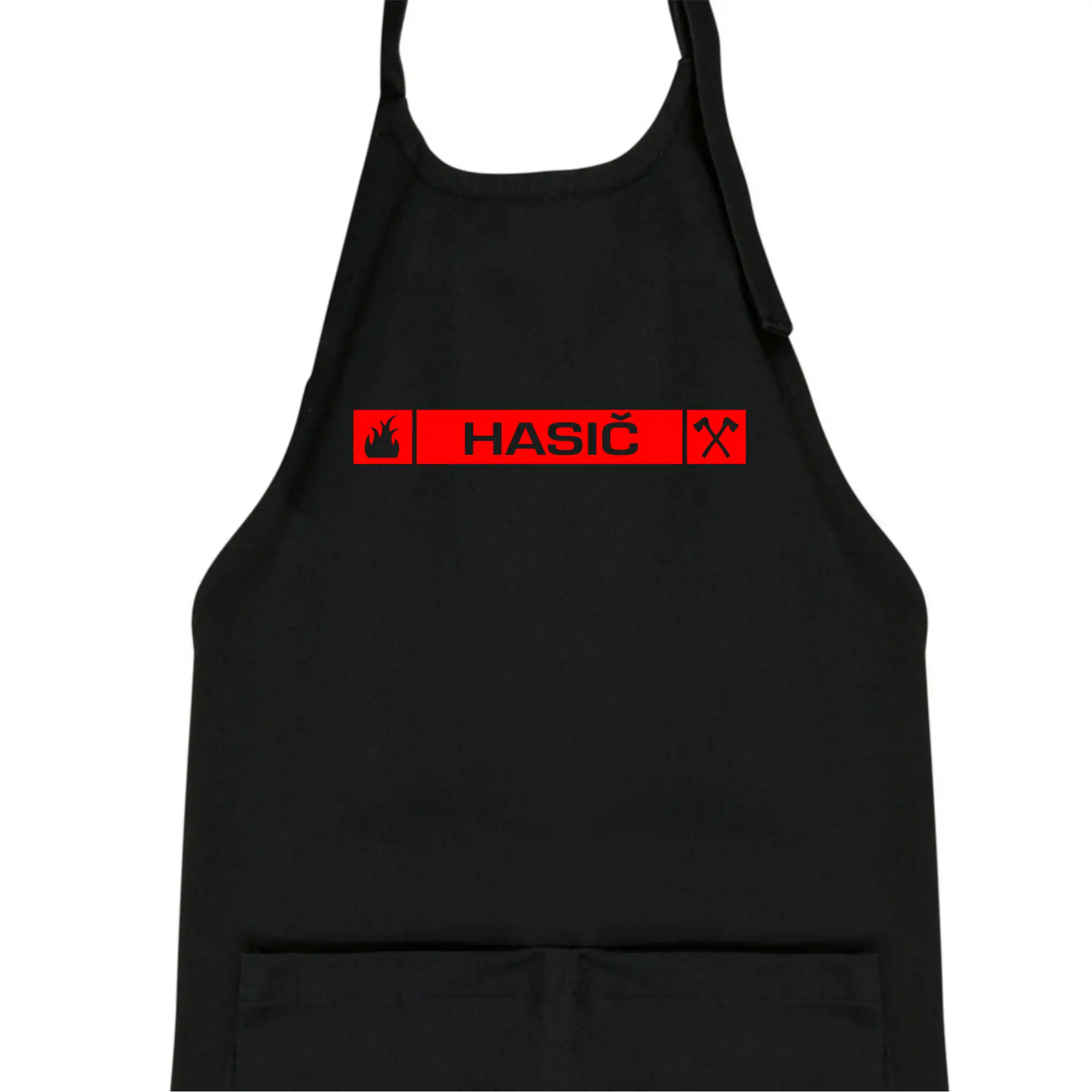 Originálne tričká pre hasičov - Hasiči predný znak - Detská zástera na varenie