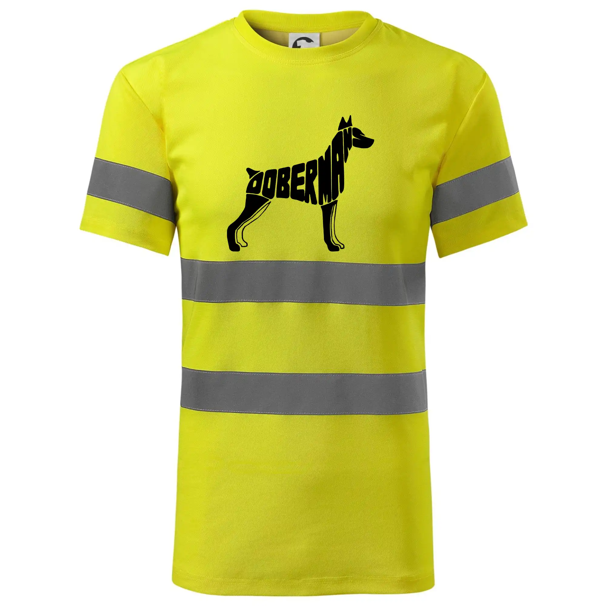 Dobrmans - nápis v tělě