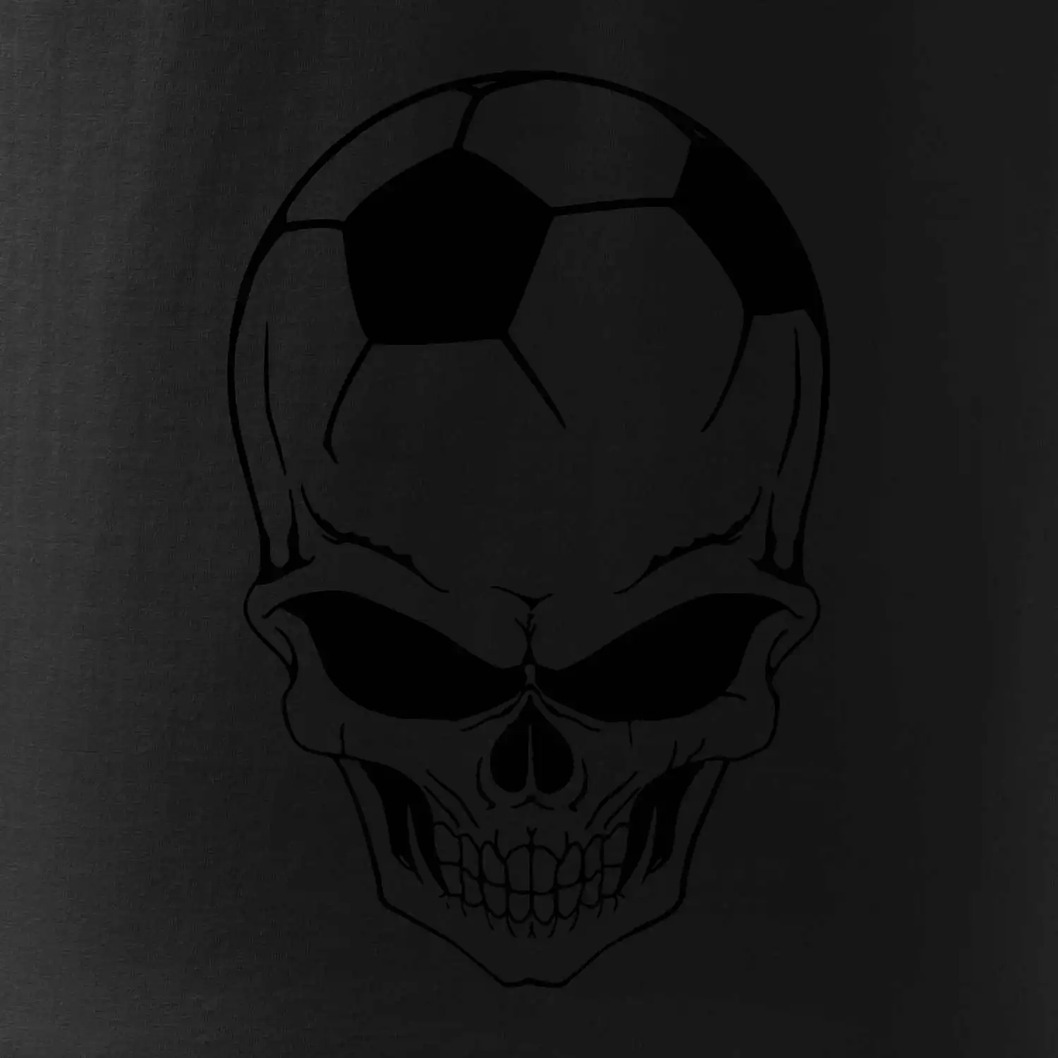 Fotbal lebka míč
