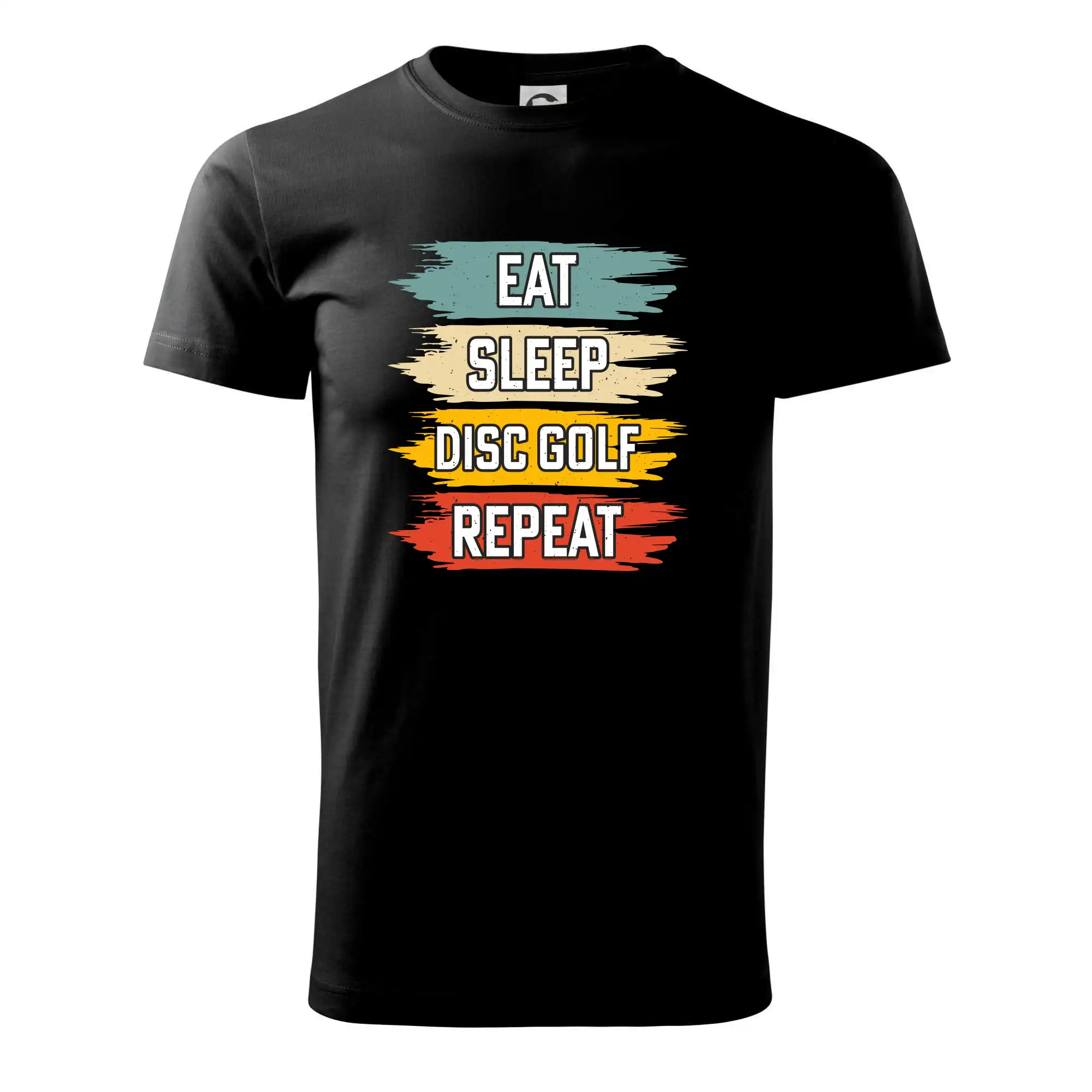 Disc Golf eat sleep barevné