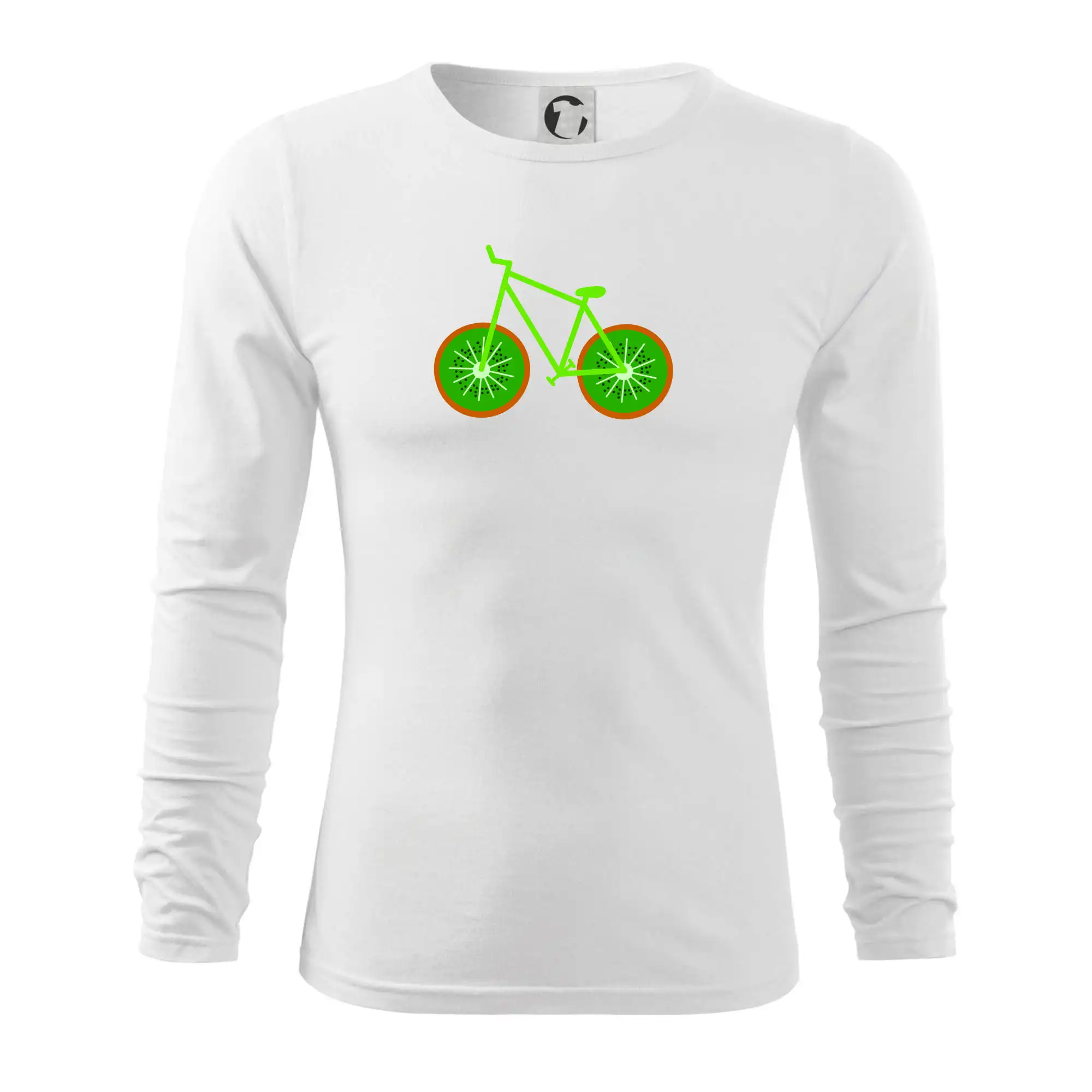 Tričko ako darček pre cyklistu - Kolo Kiwi - Tričko s dlhým rukávom FIT-T long sleeve