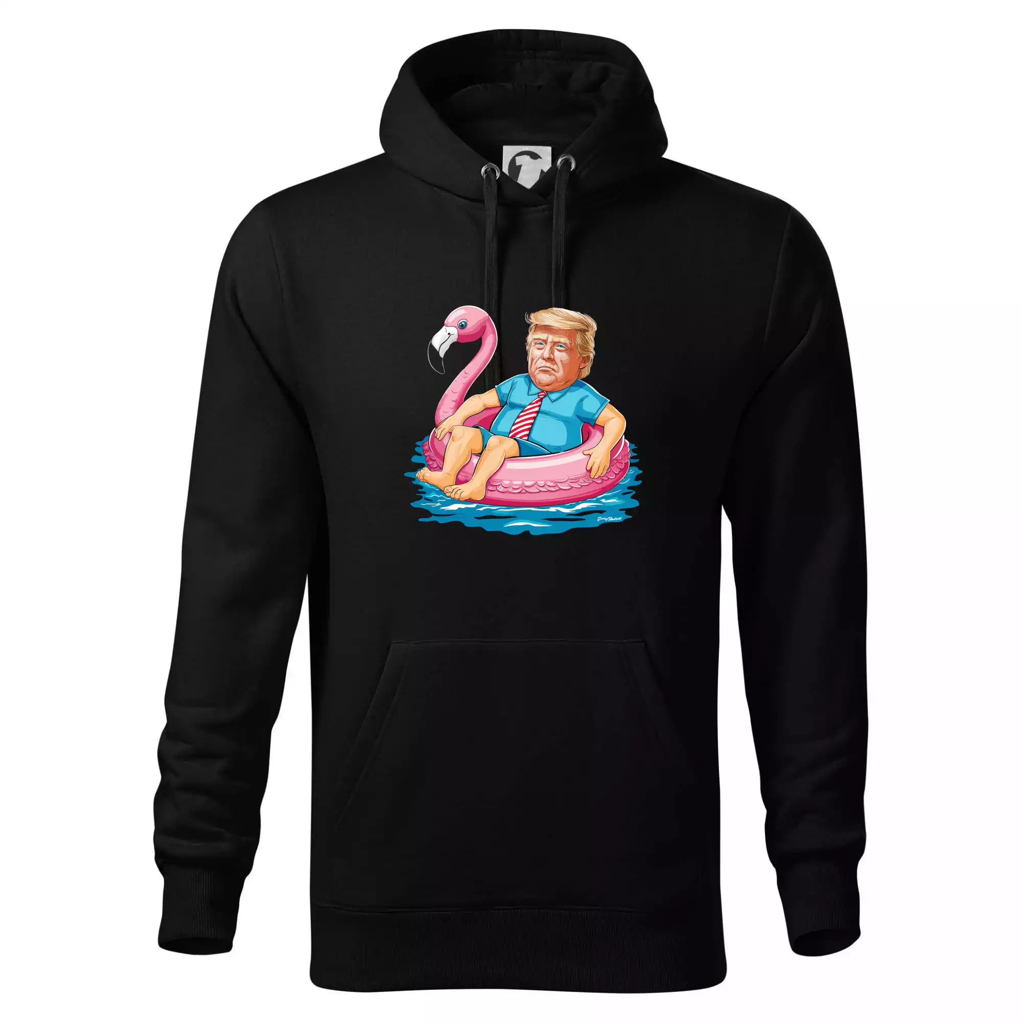 Trump a plameňák