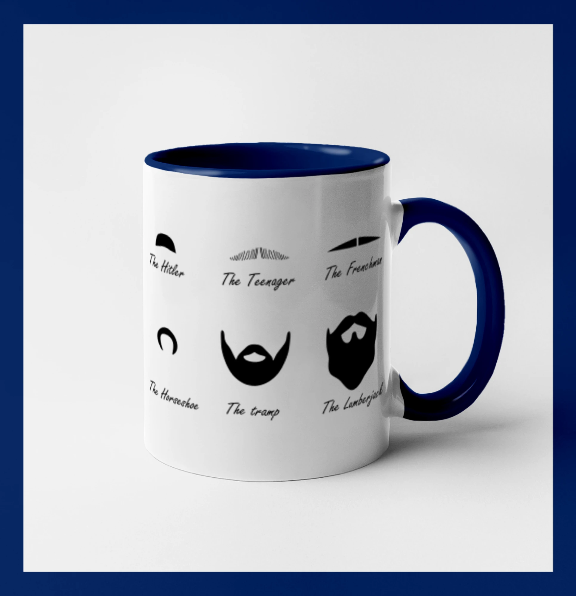 Types of men - Mustache - knírek