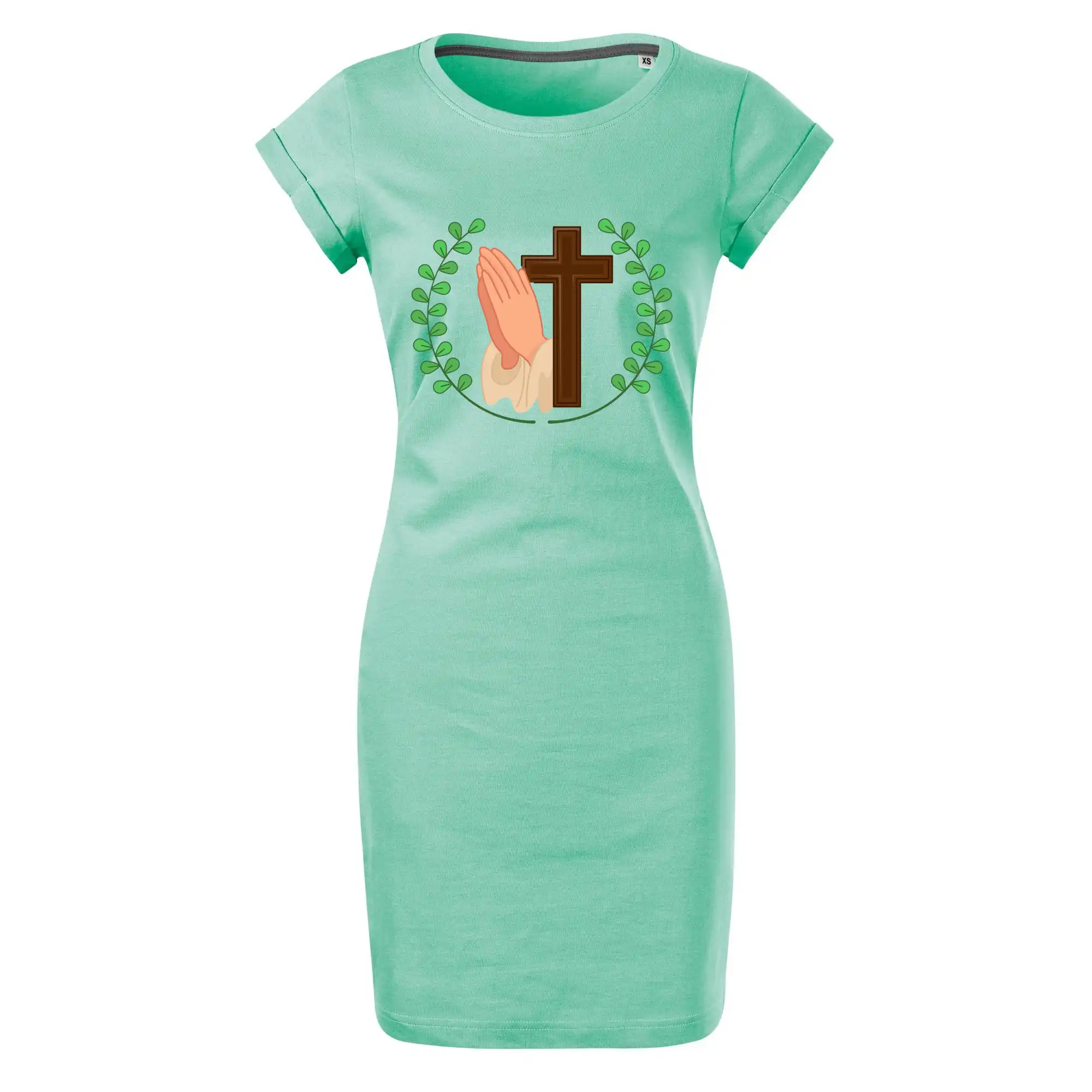 Věnec - kříž a modlení