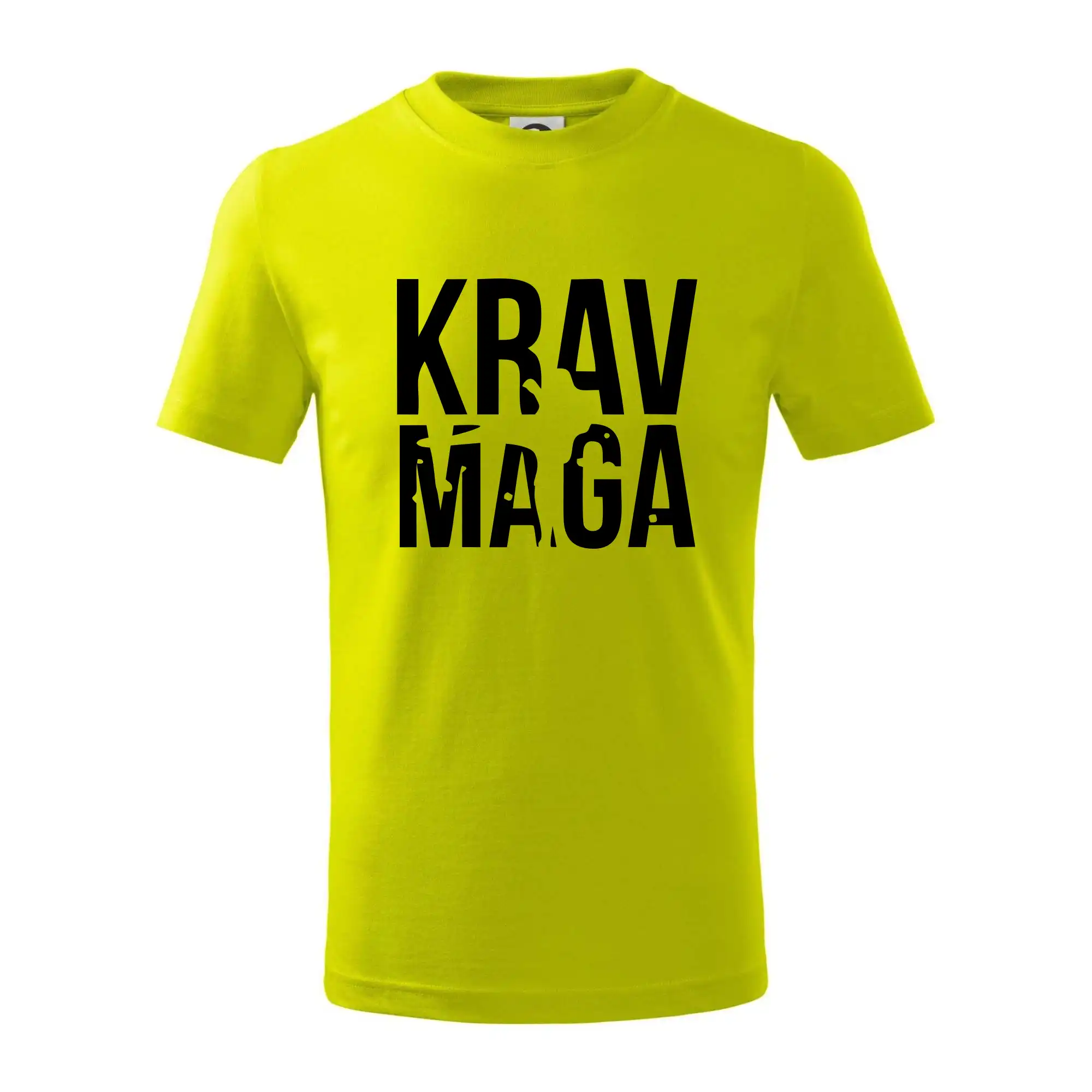 Tričká na box - Nápis Krav Maga - Tričko detské bavlnené