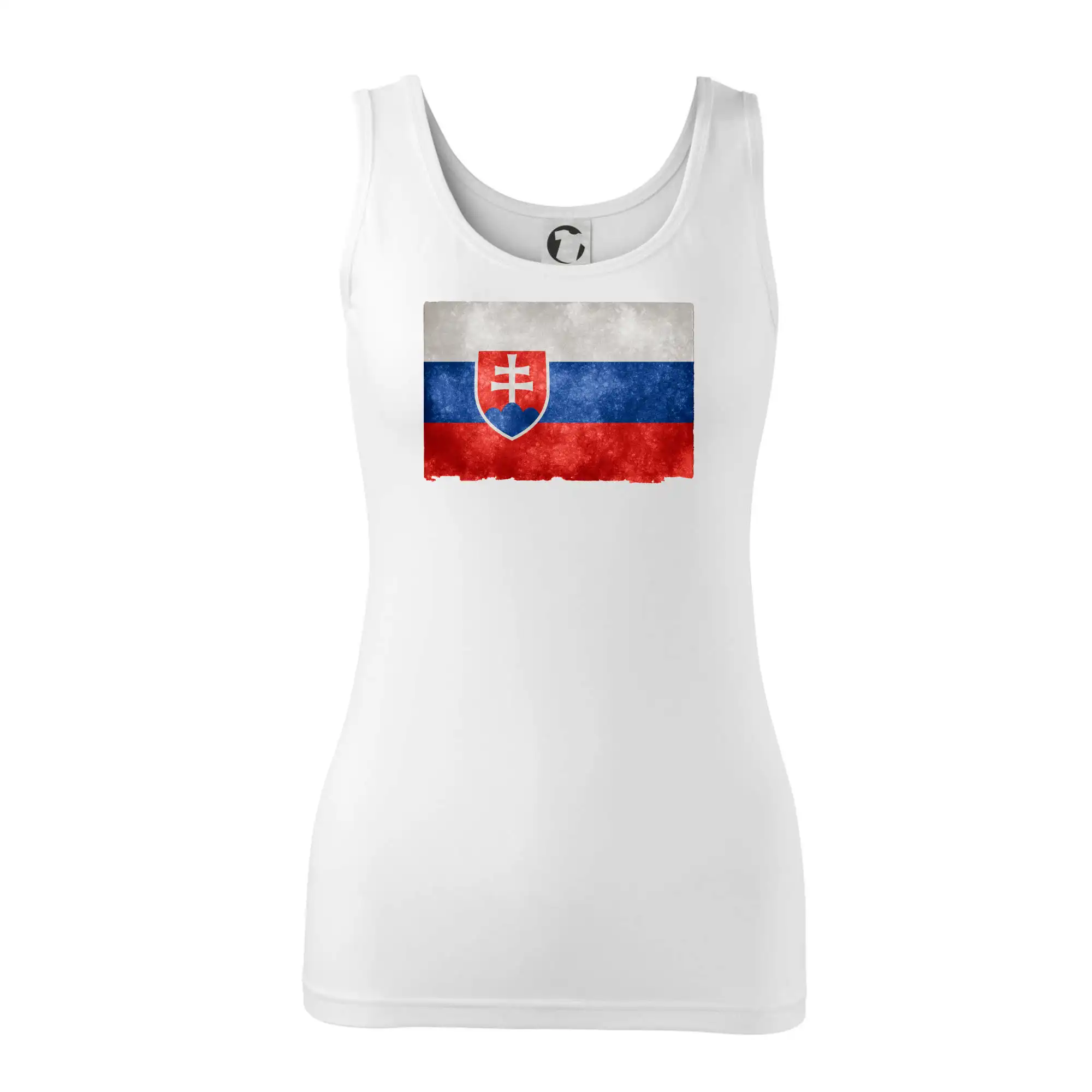 Politické tričká - Slovenská vlajka stará - Dámske tielko