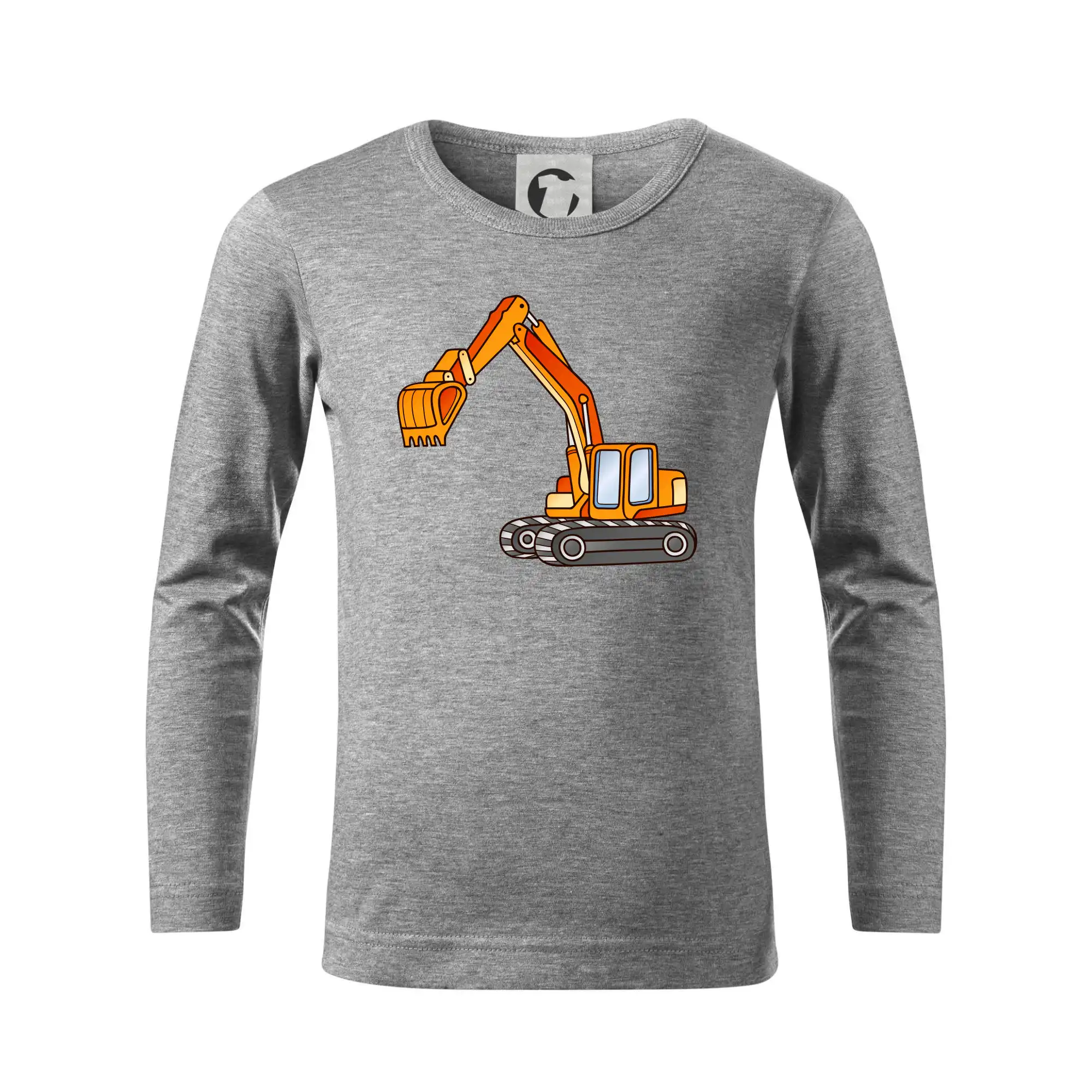 Bagr bez nápisu oranžový