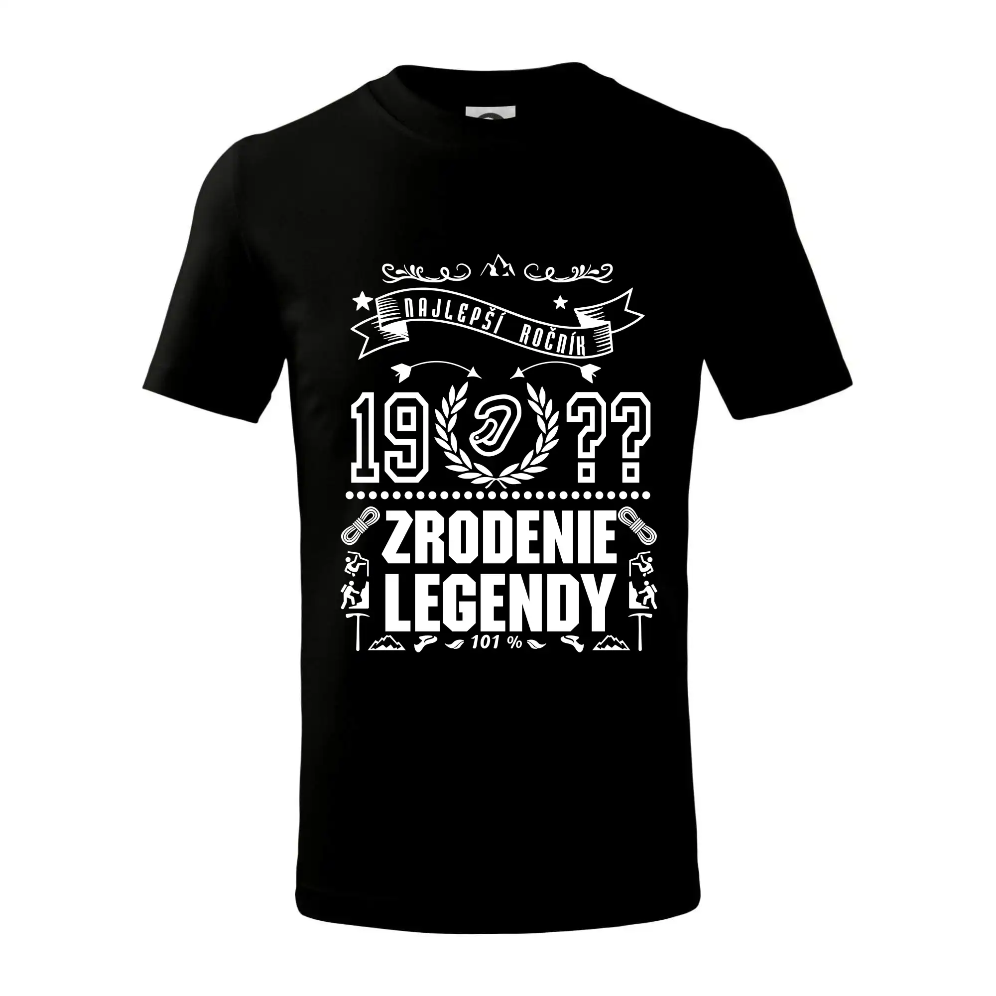 Trička Zrodenie legendy - Zrodenie legendy - pre horolezcov - Tričko detské bavlnené