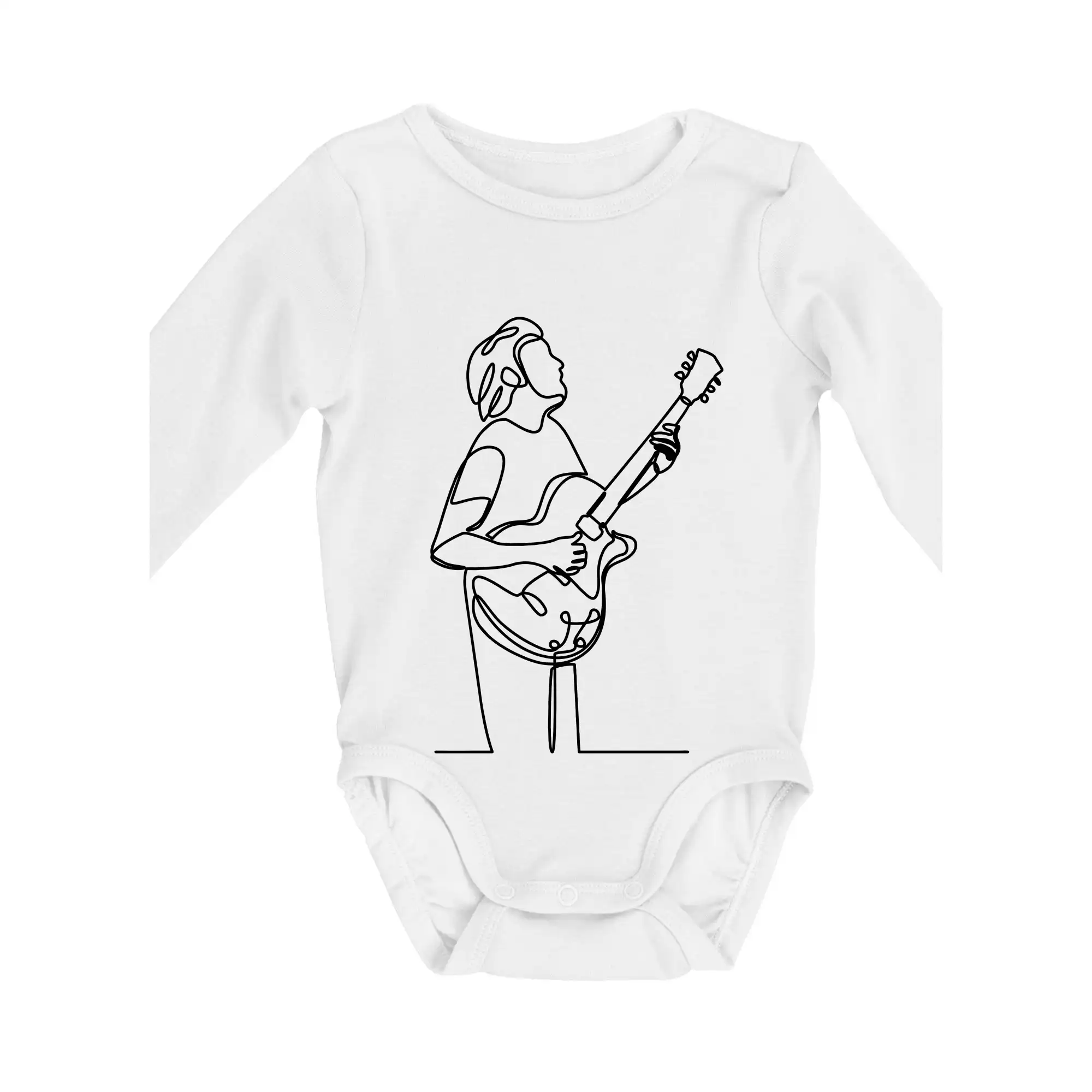 Kytarista jedním tahem