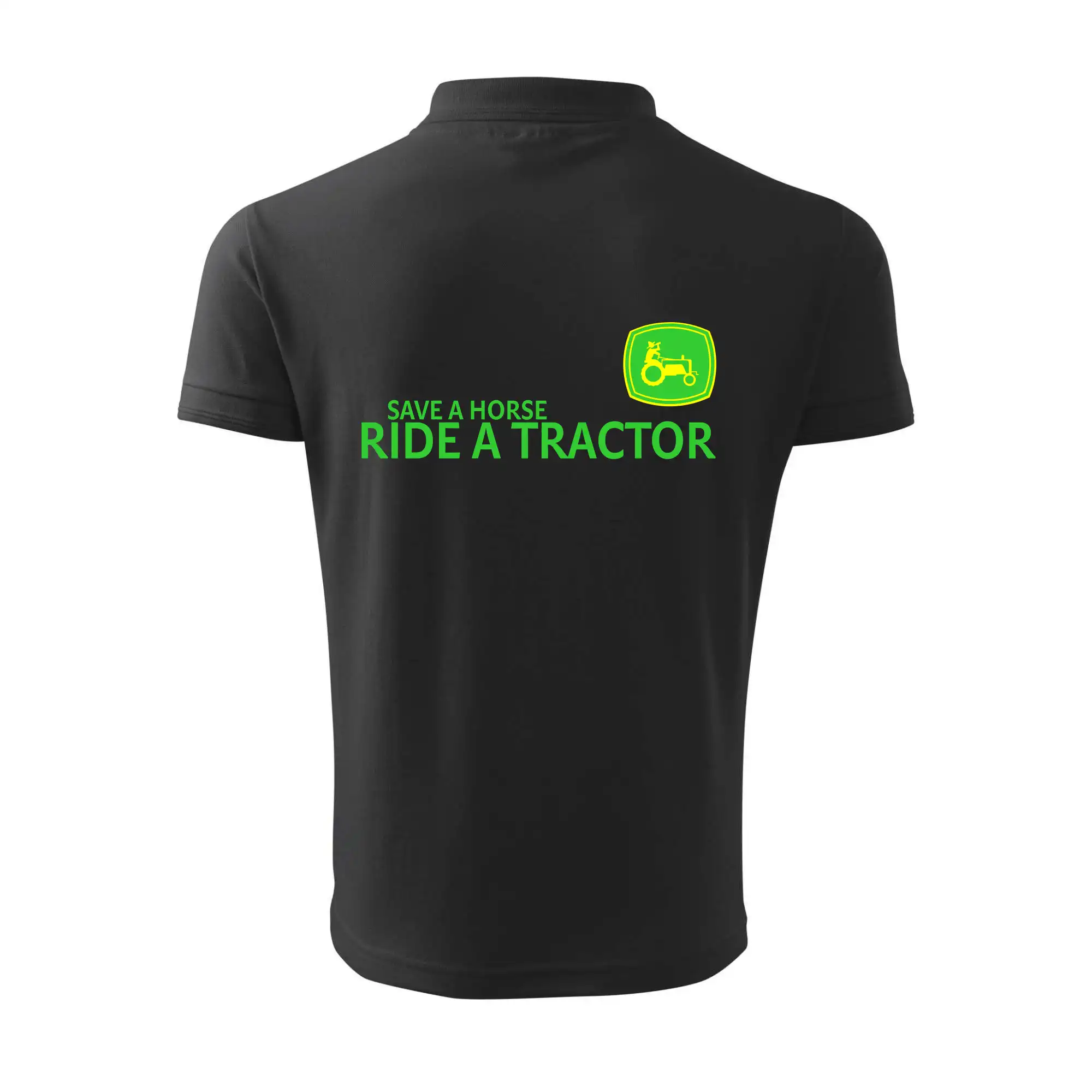 Save horse, ride tractor