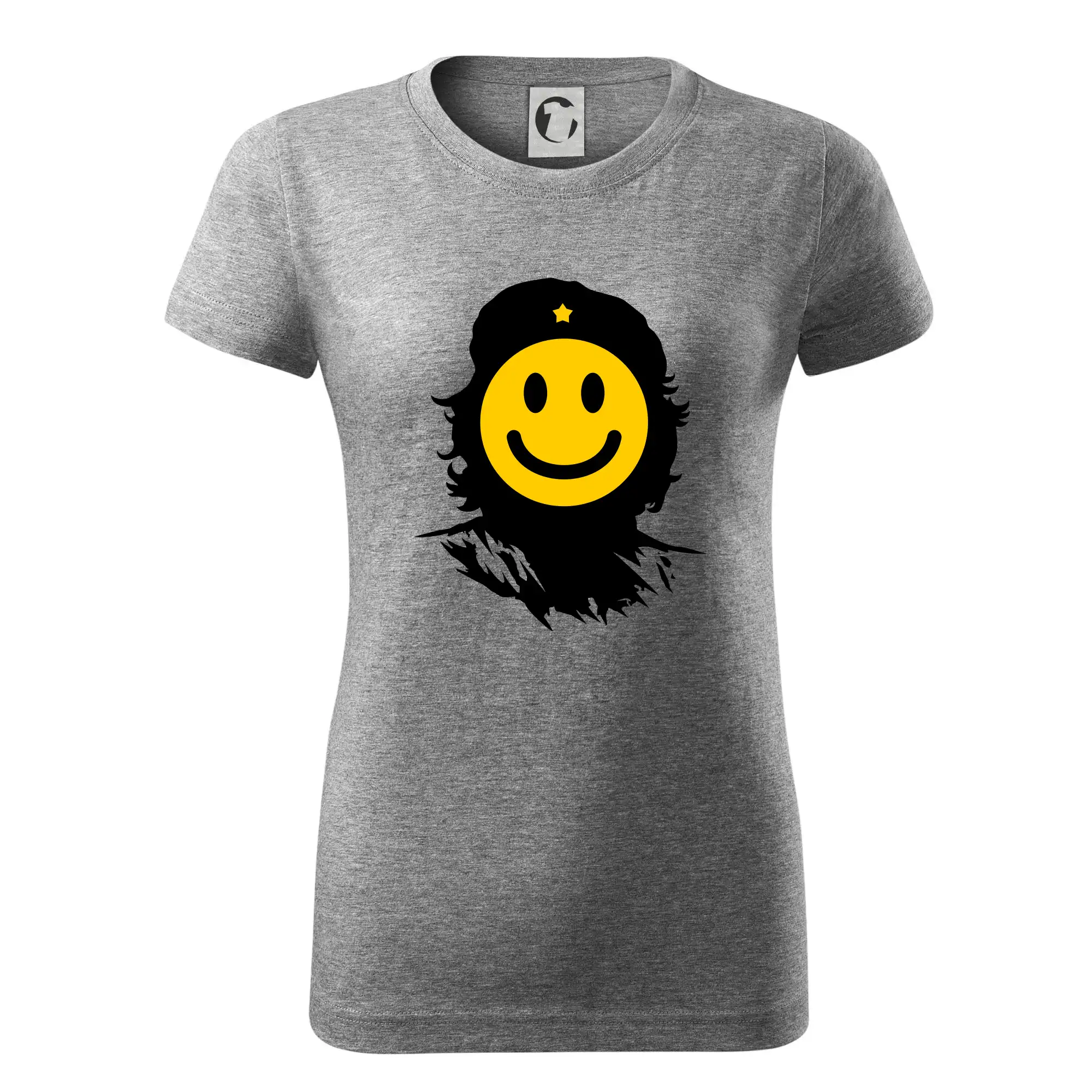 Politické tričká - Che Smiley - Dámske tričko basic - ľahko voľnejšie a dlhšie