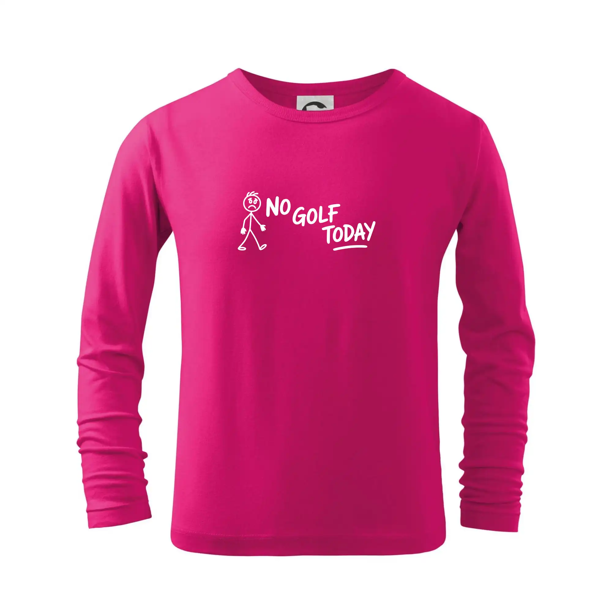 Tričká na golf - No Golf Today - Tričko detské Long Sleeve