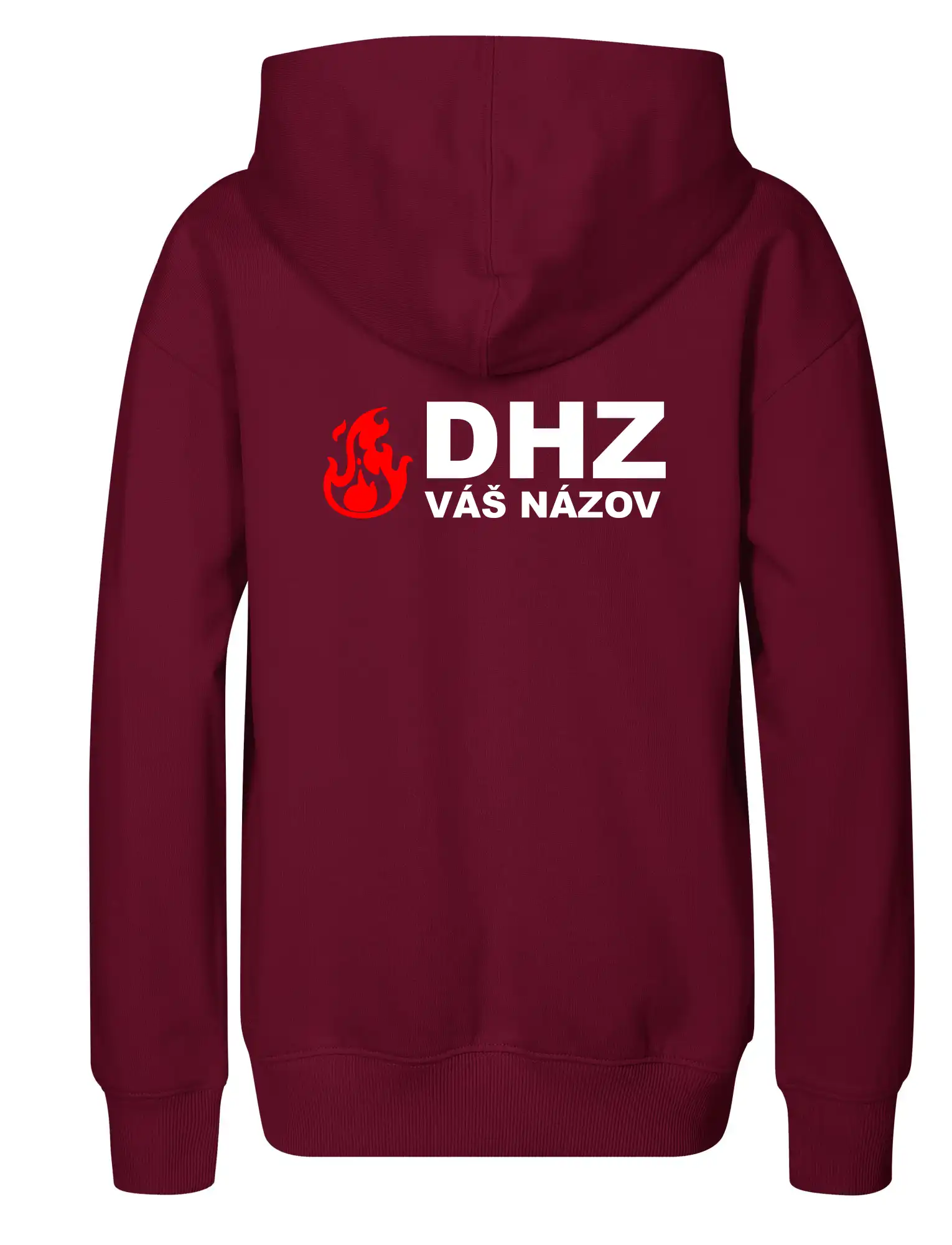 DHZ (oheň, firesport, názov sboru - vlastný nápis)