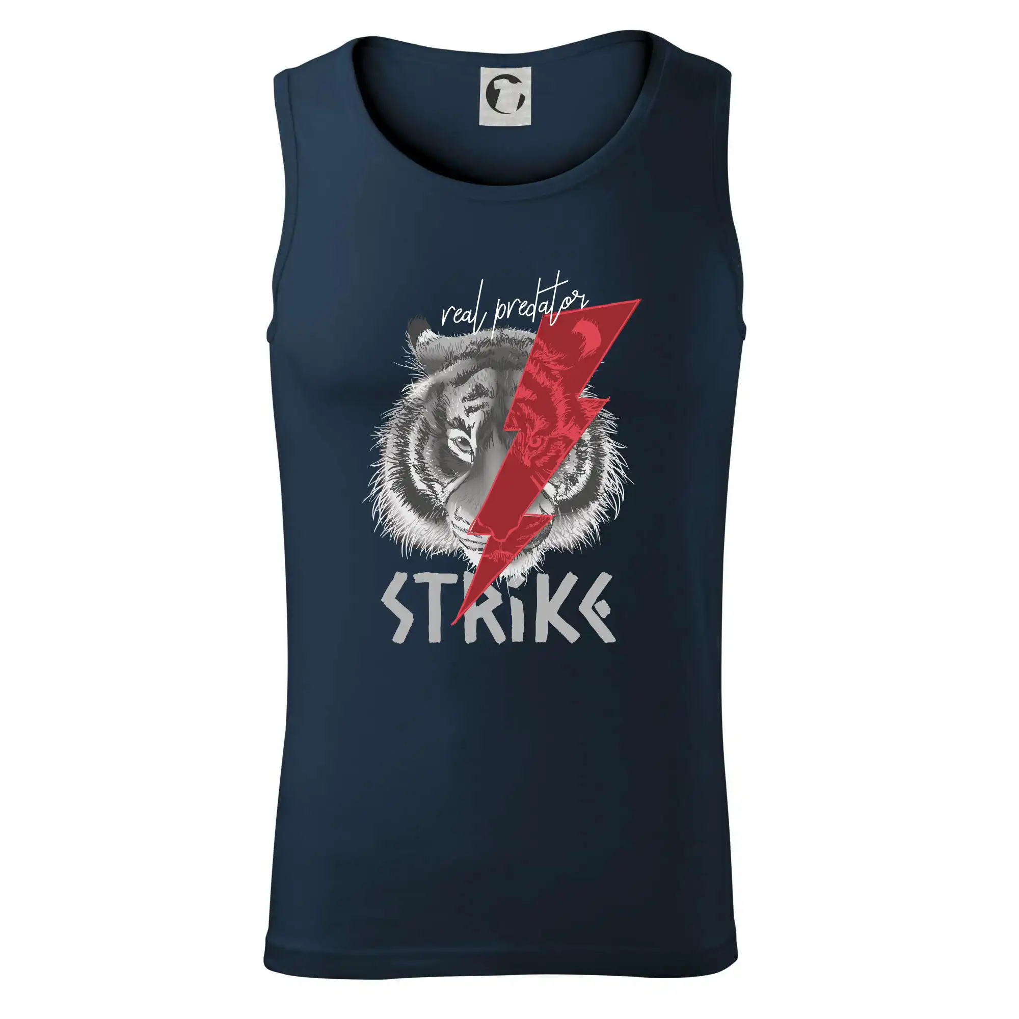 Vtipná tričká s mačkou - Tygr - strike - Tielko pánske Core