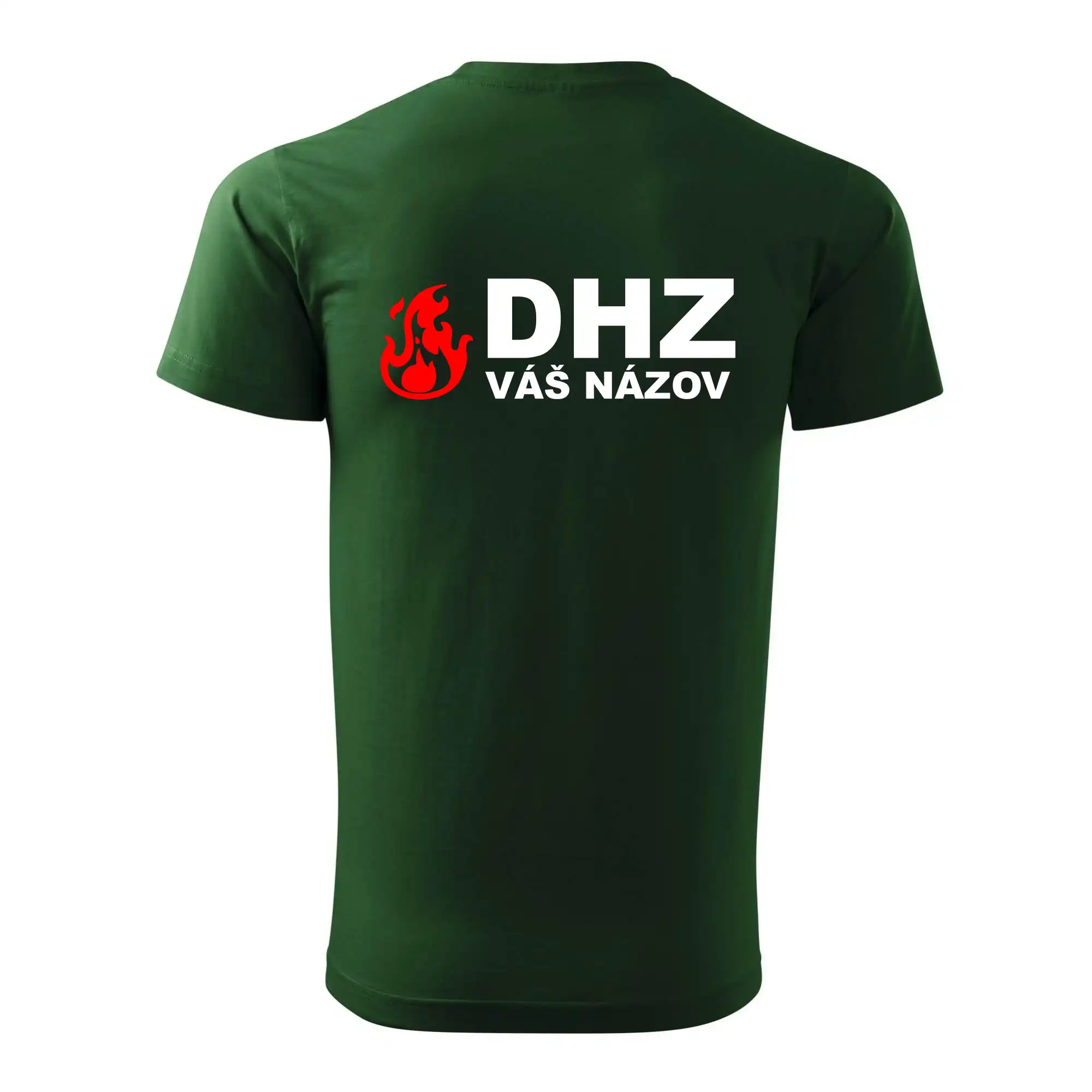 DHZ (oheň, firesport, názov sboru - vlastný nápis)