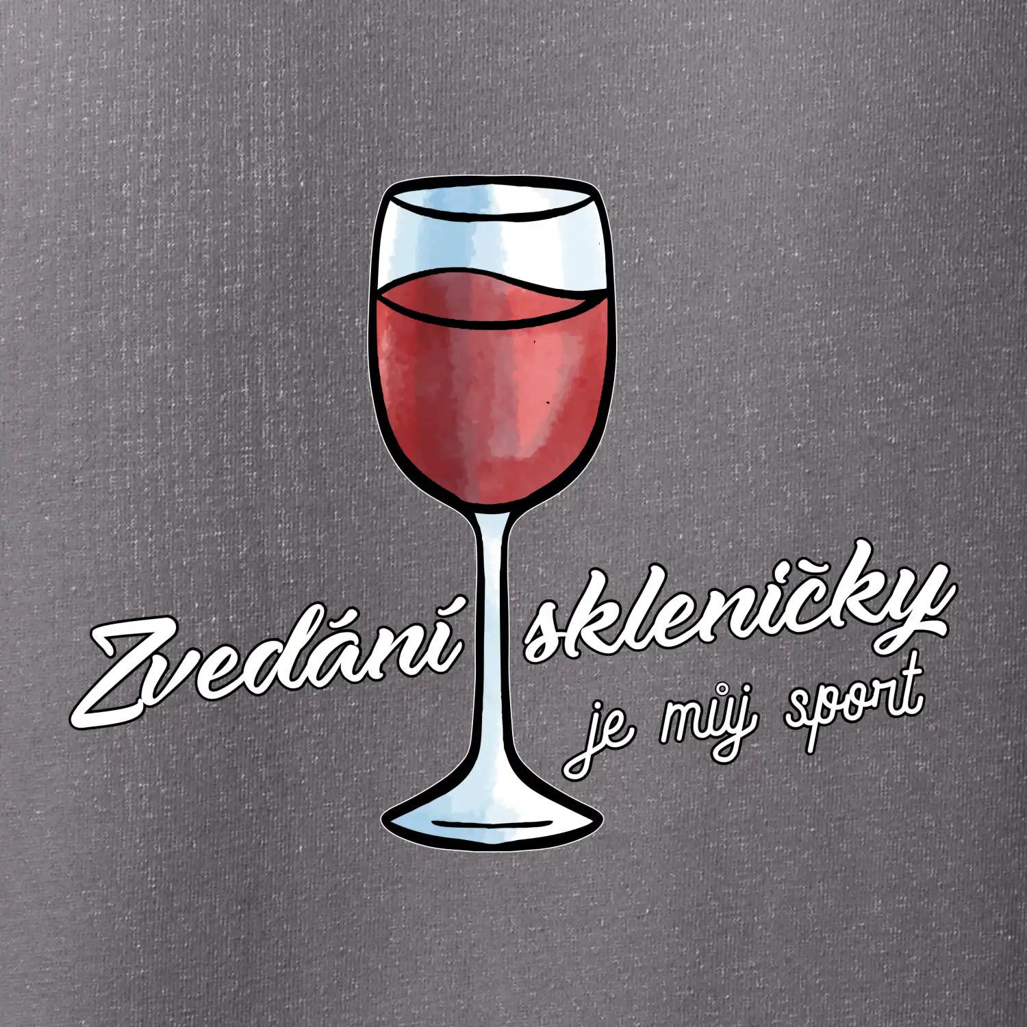 Zvedání skleničky je můj sport