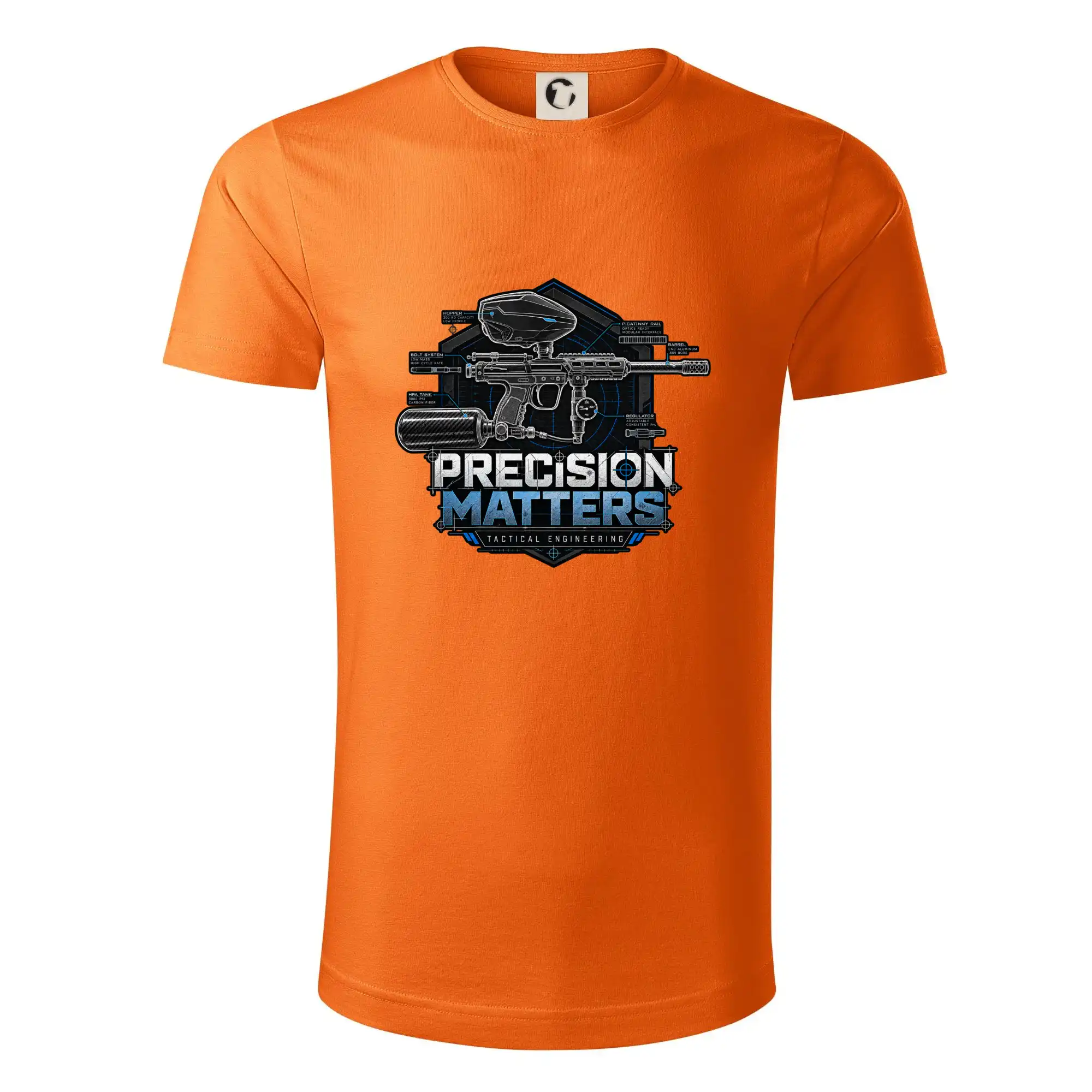 Technický nákres precision matters paintball