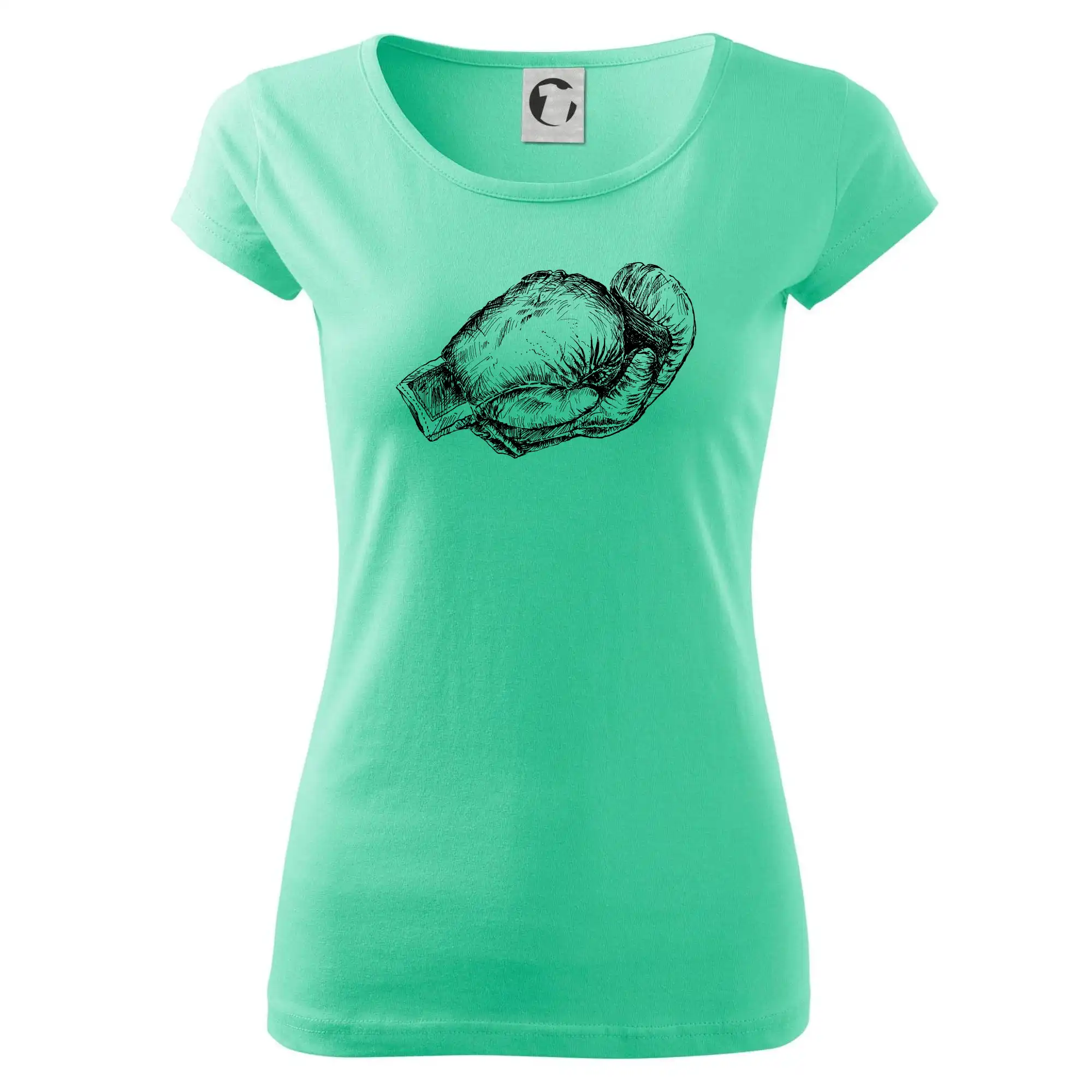 Rukavice kreslené na šířku