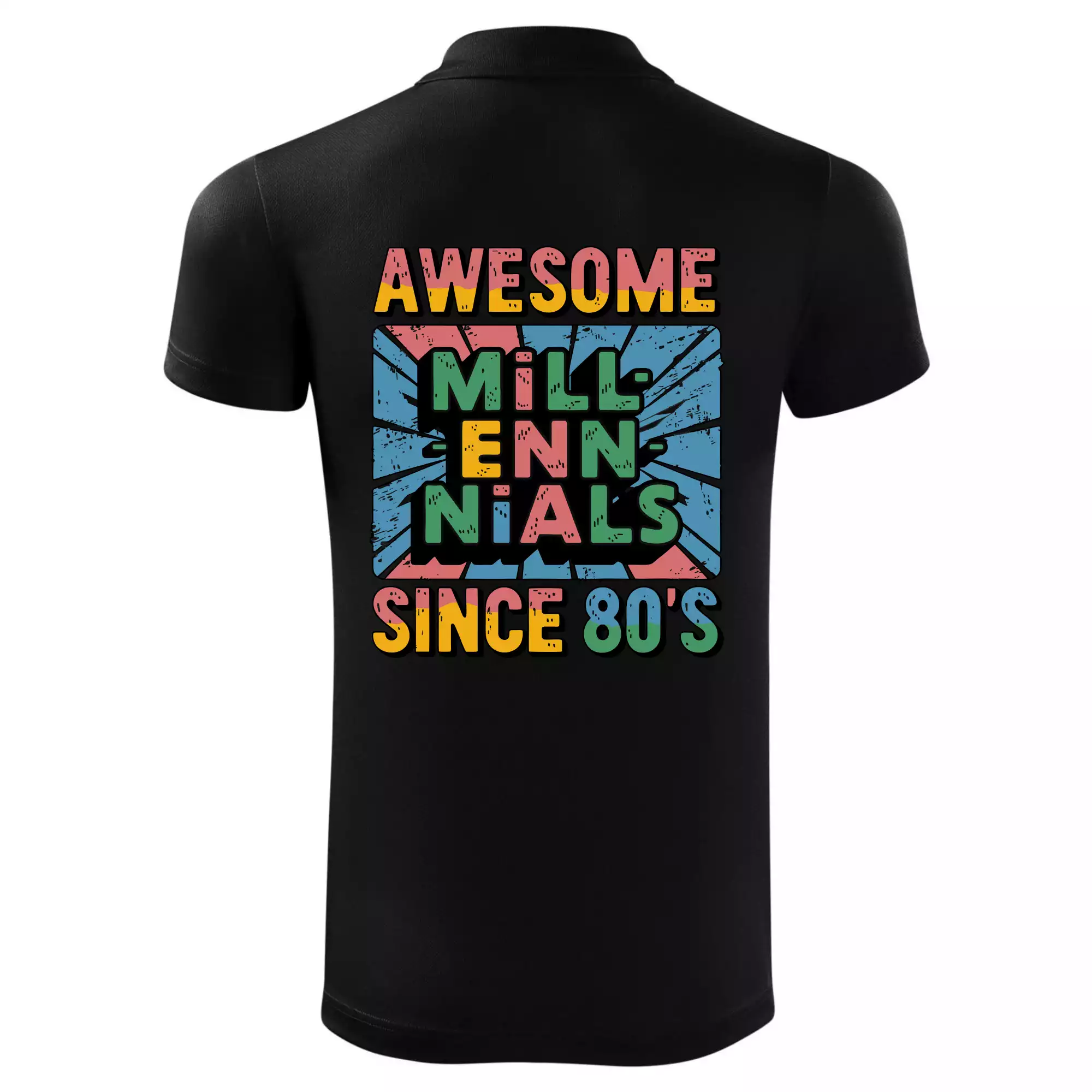 Generace Y - Barevný Awesome Millennials Since 80's