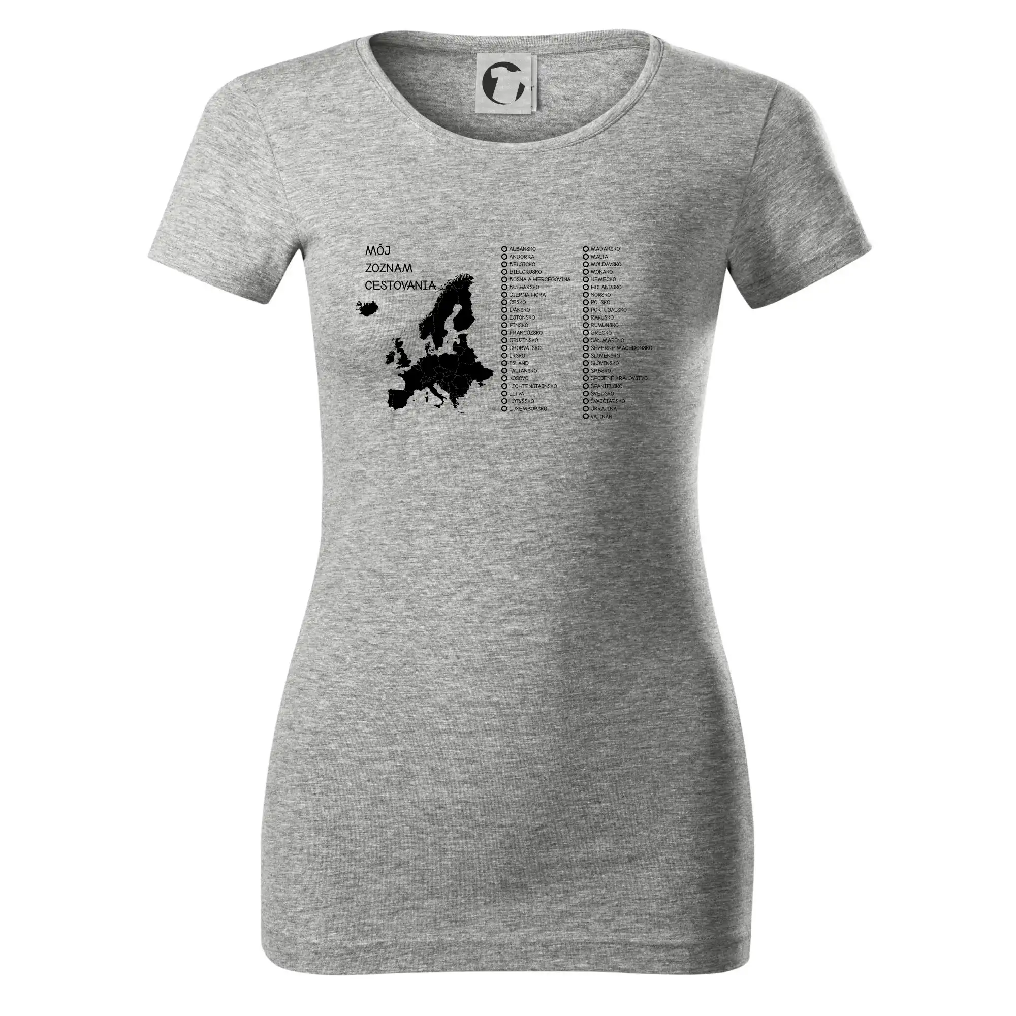 Můj cestovní seznam - Evropa