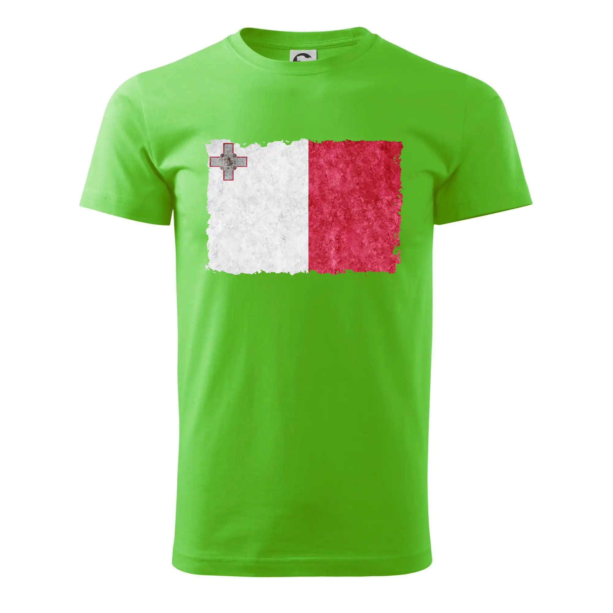 Vlajka Malta okousaná