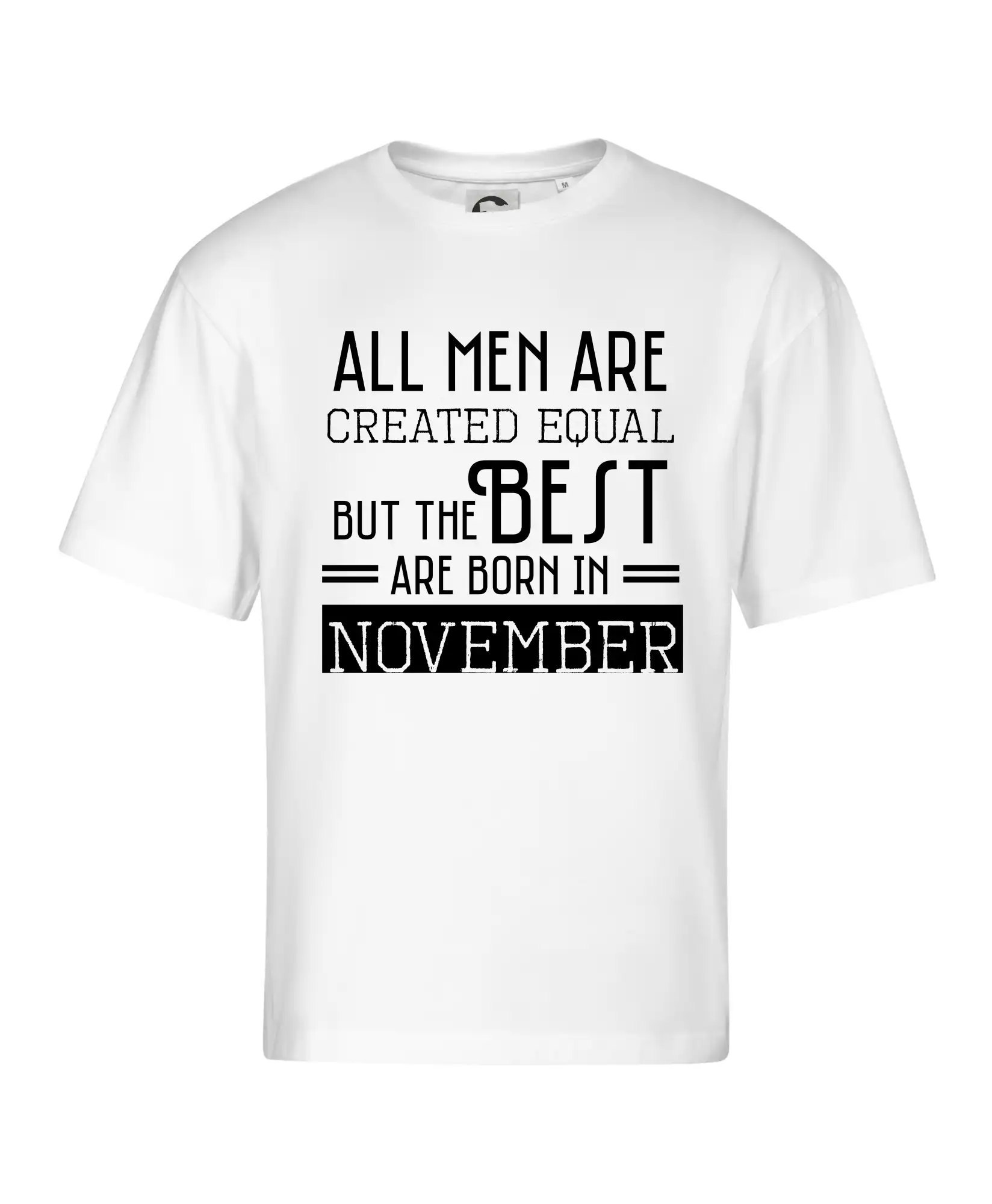 All men are created equal november