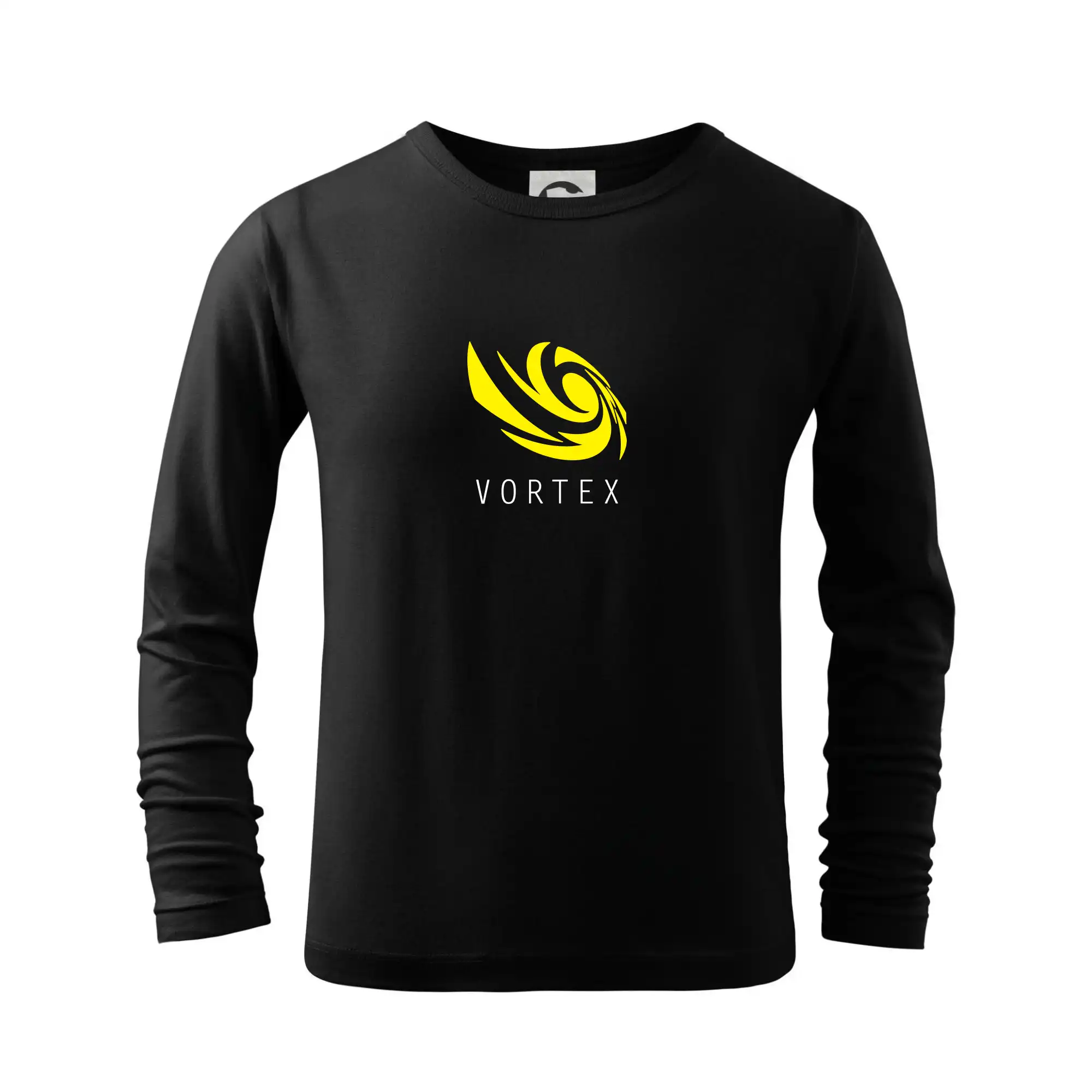 Tričká, mikiny a šiltovky pre Youtubery - Vortex logo farebné - Tričko detské Long Sleeve