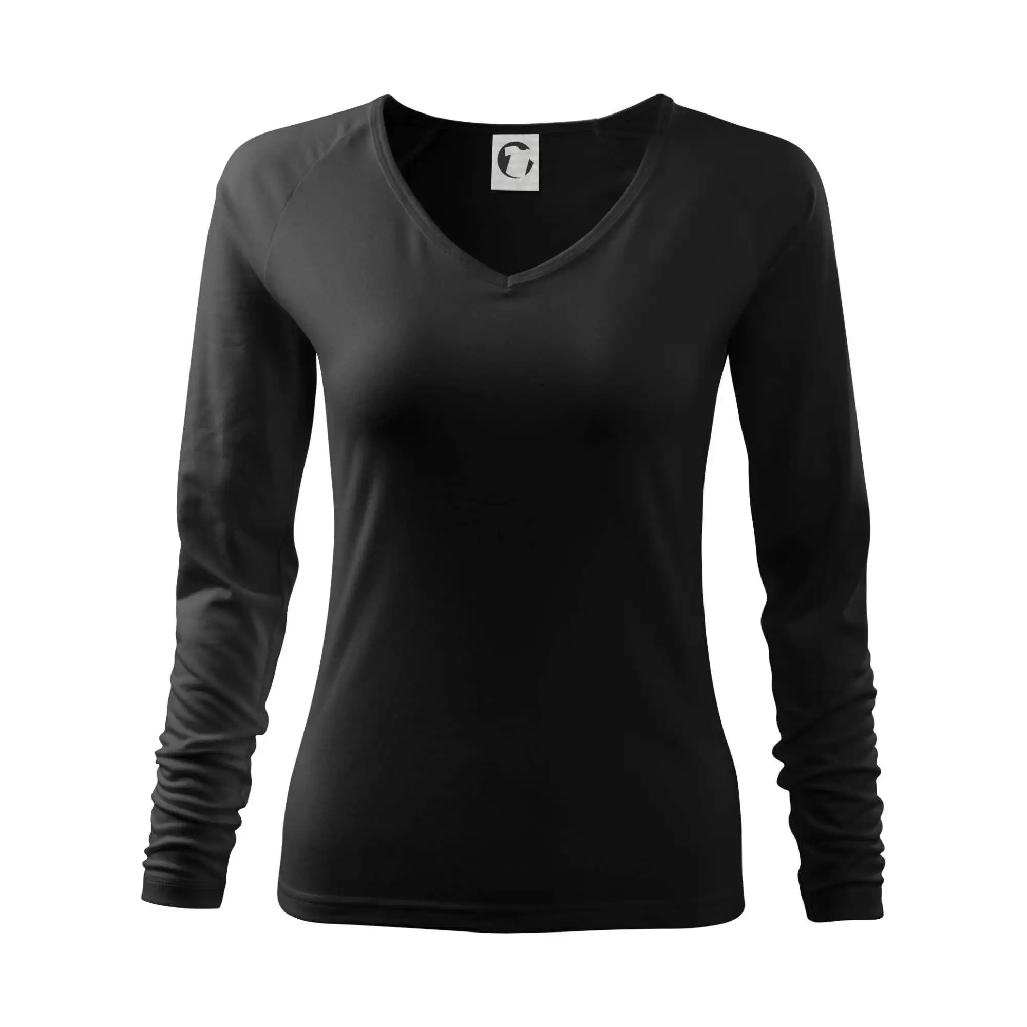 MyShirt tričká - Čierne tričko - Tričko dámske Elegance