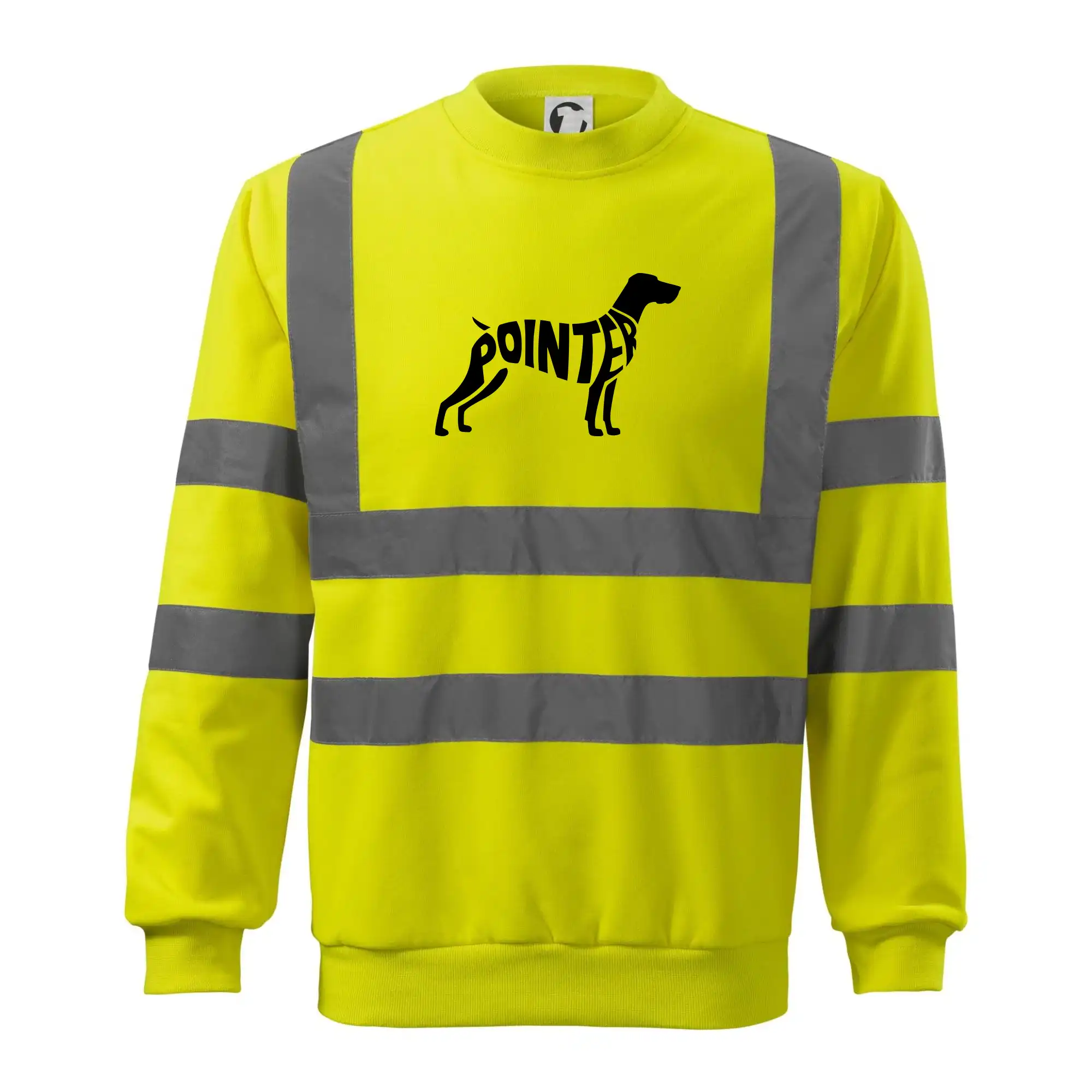 Ostatné psie plemená - Pointer nápis v tele - Reflexná mikina