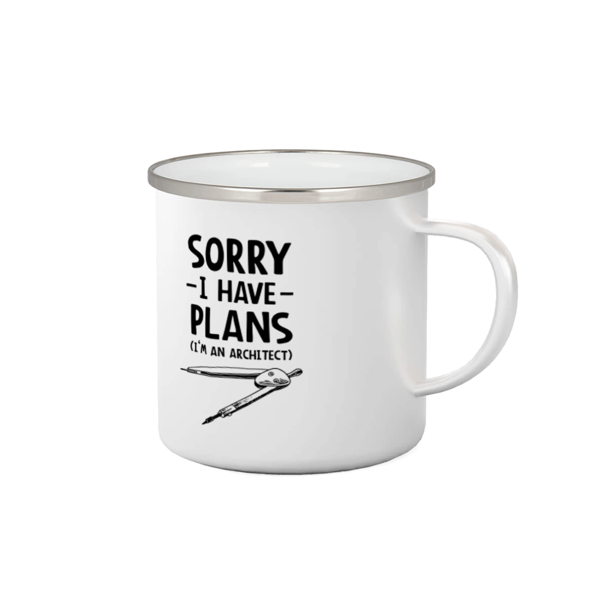 Vtipné tričká do práce - Sorry I have plans - architect - Plecháčik