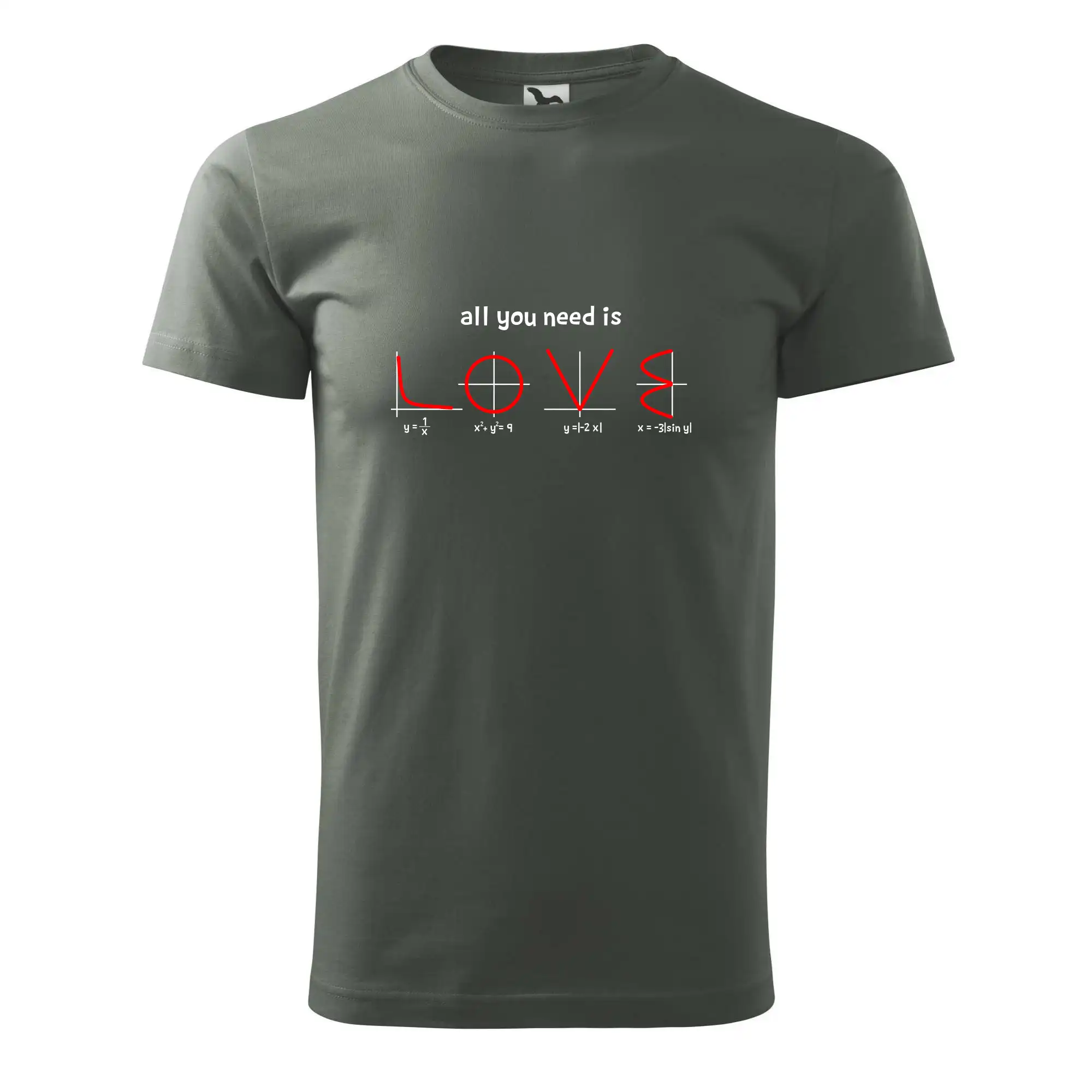Grafické tričká - All you need is love - Pánske tričko nižšej gramáže