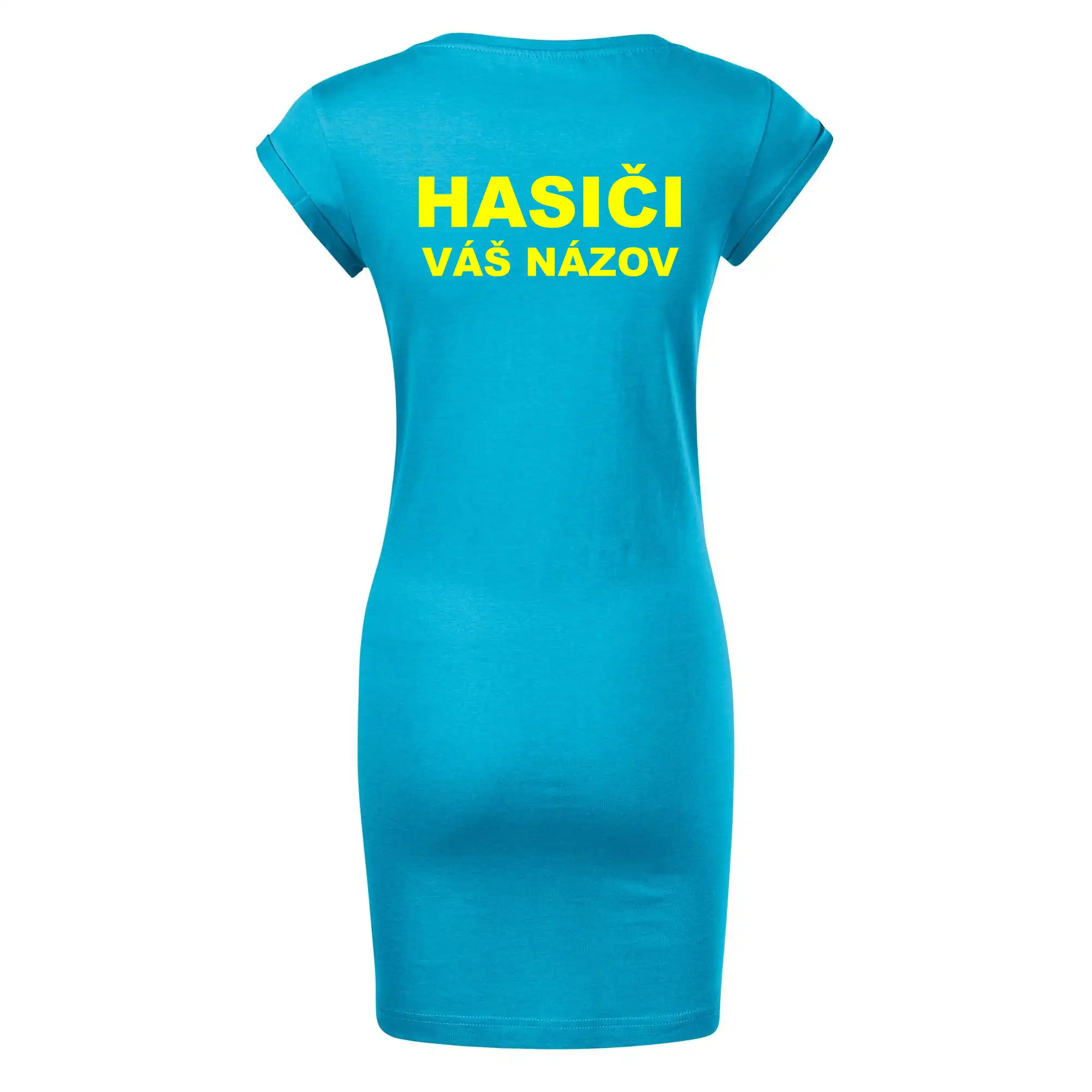 Hasiči - žltý nápis - váš názov zboru