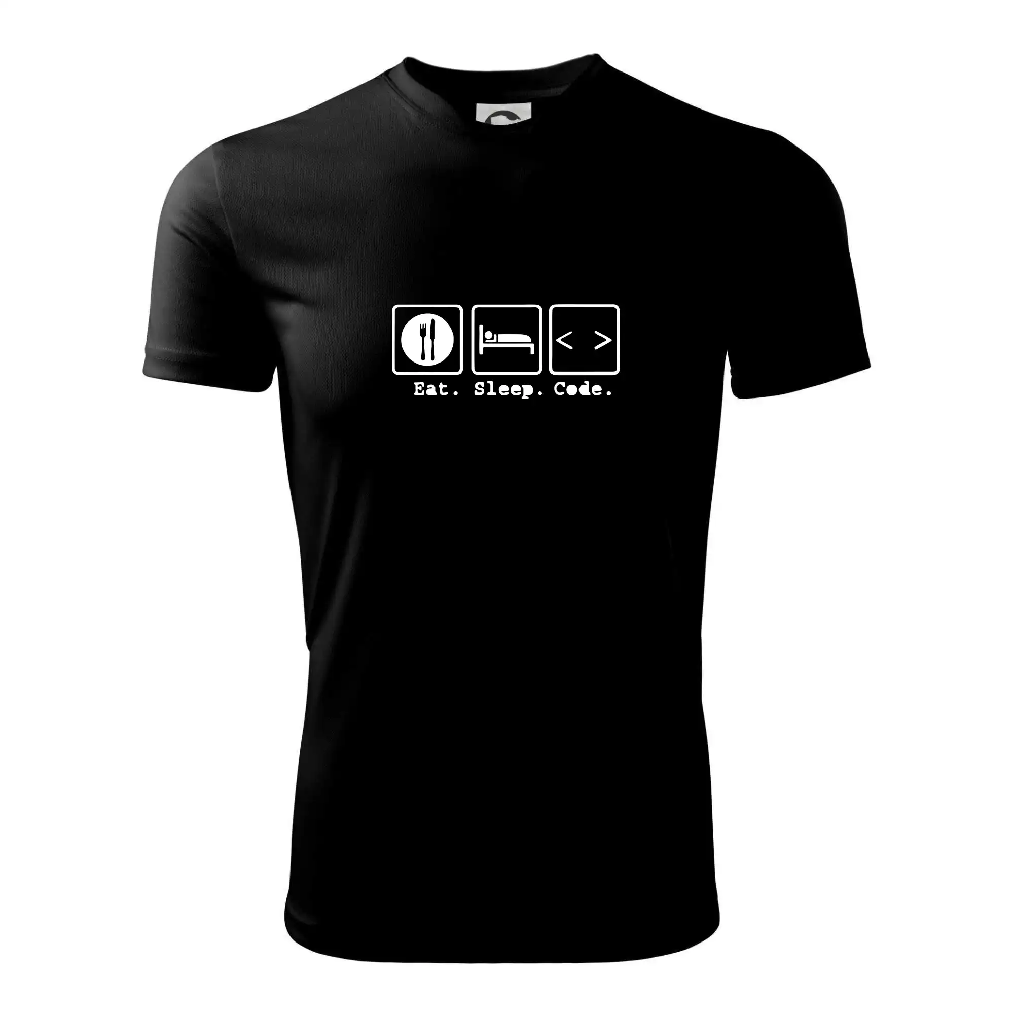Eat sleep repeat - Eat sleep Code - Pánske tričko Fantasy športové