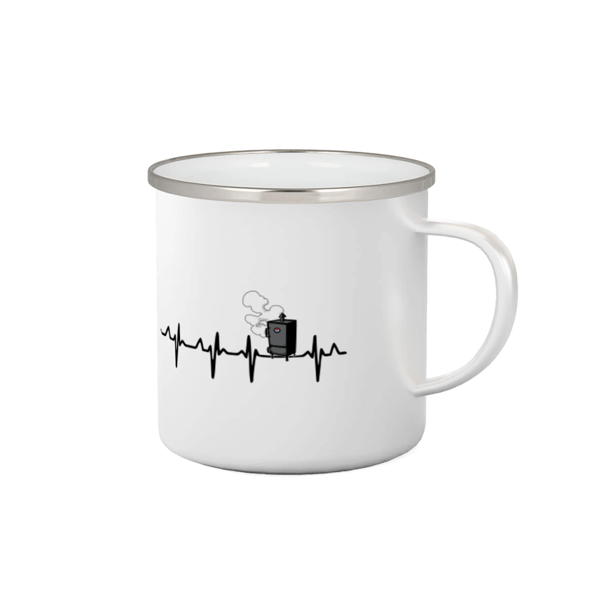 Tričká a zástery na grilovanie - EKG udiareň - Plecháčik