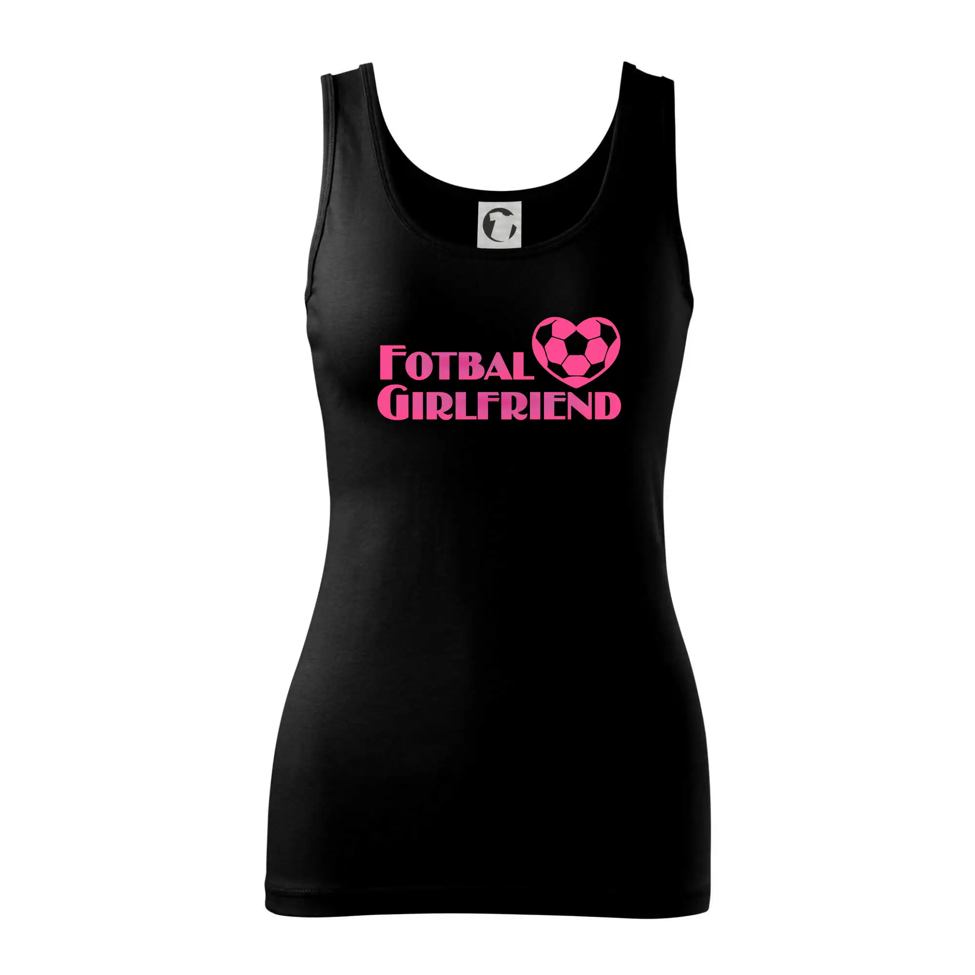 Tričká pre futbalistov - Fotbal girlfriend - Dámske tielko
