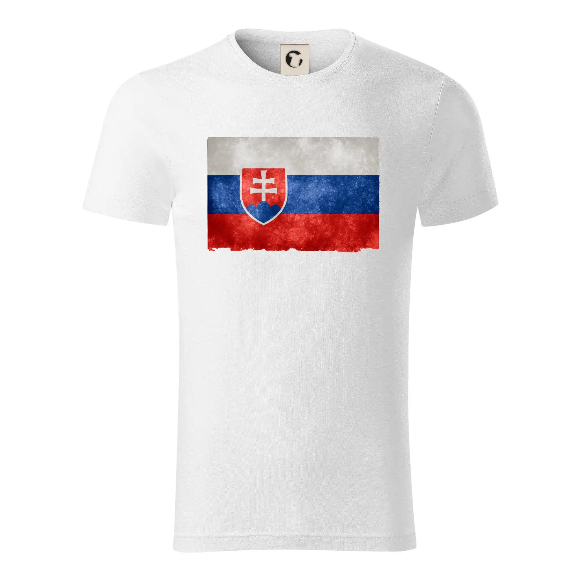 Politické tričká - Slovenská vlajka stará - Tričko z organickej bavlny