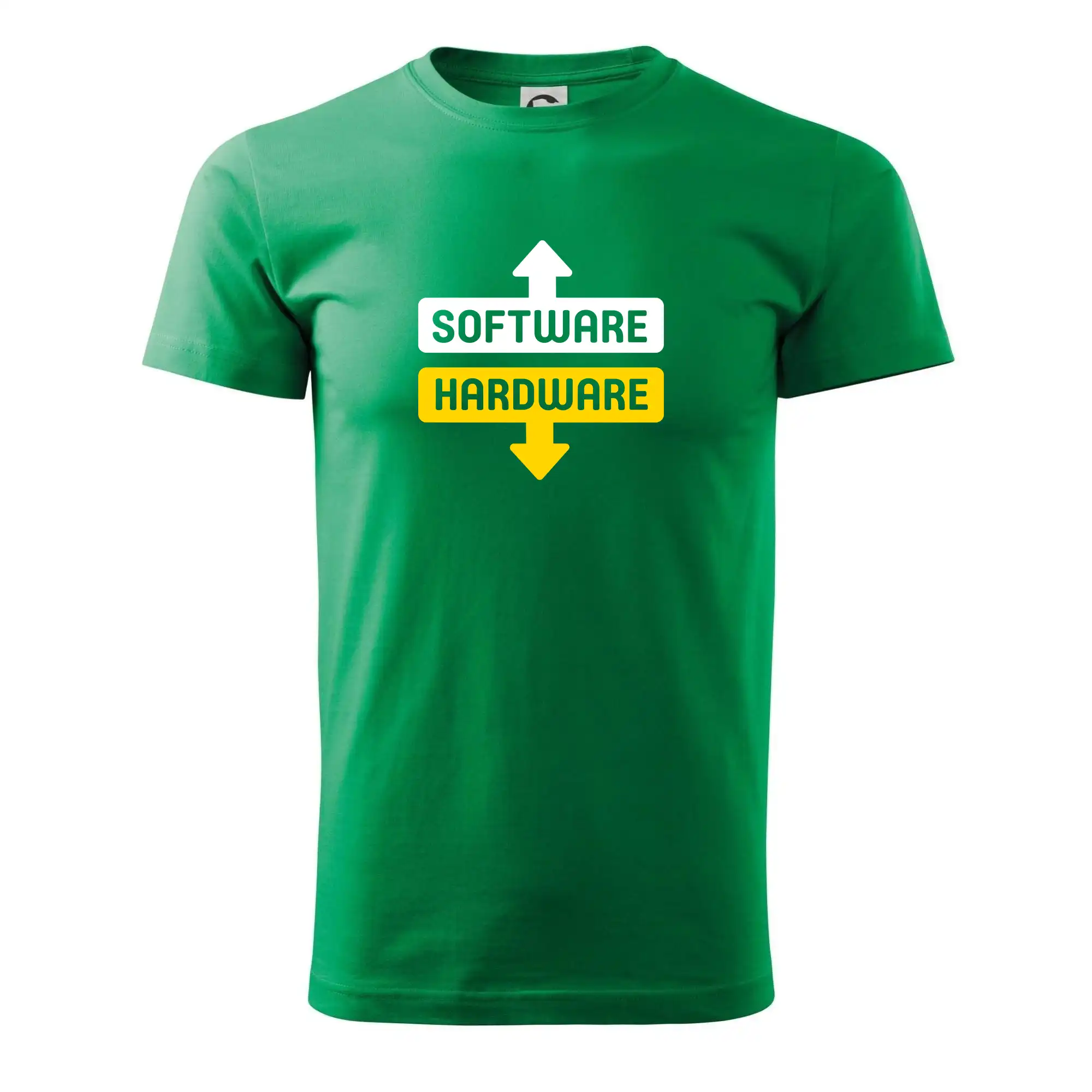Tričká pre ajťákov - Software hardware - šípky - Klasické pánske tričko vyššej gramáže