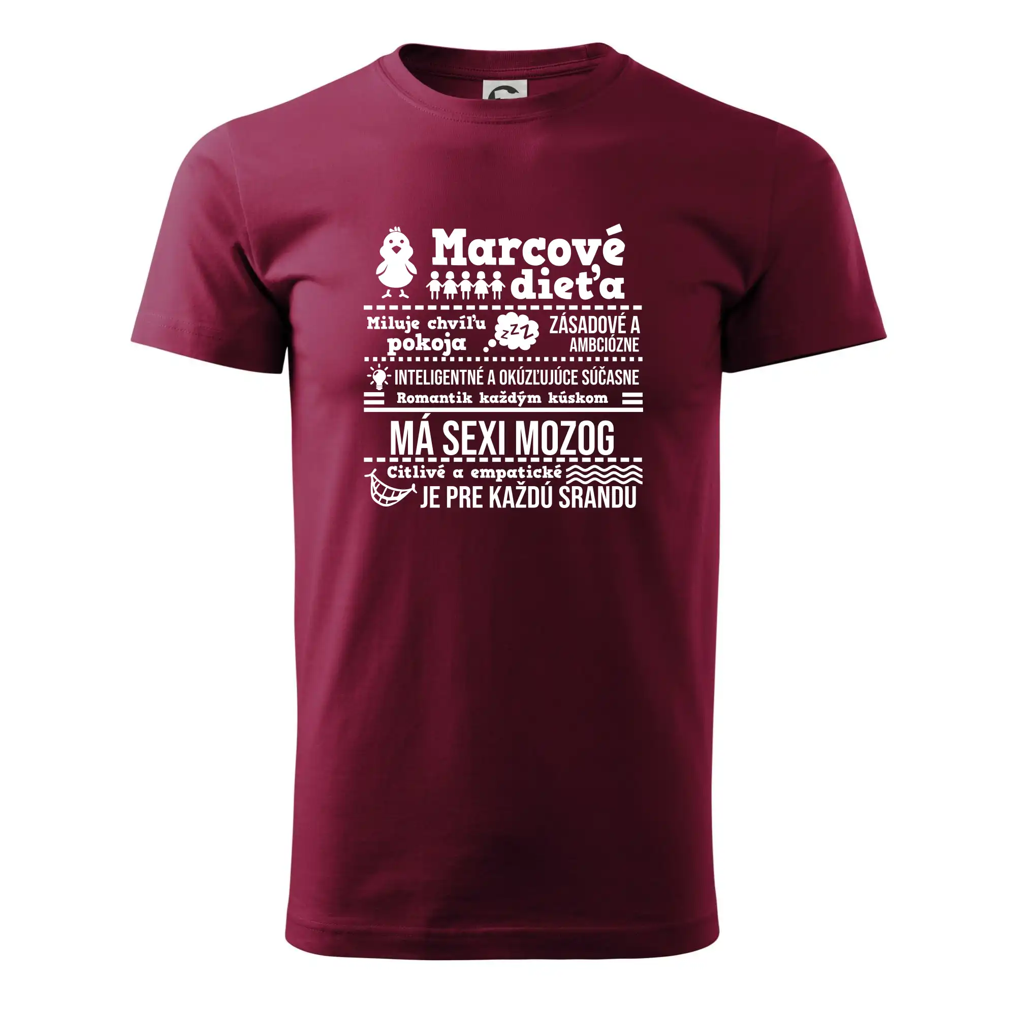 Tričká pre narodených v marci - Narodeniny Marec - Pánske tričko nižšej gramáže