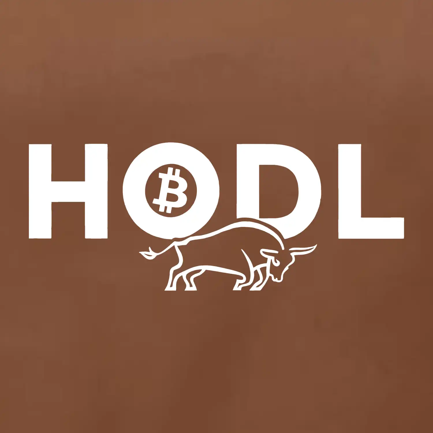 Hodl, nápis a býk