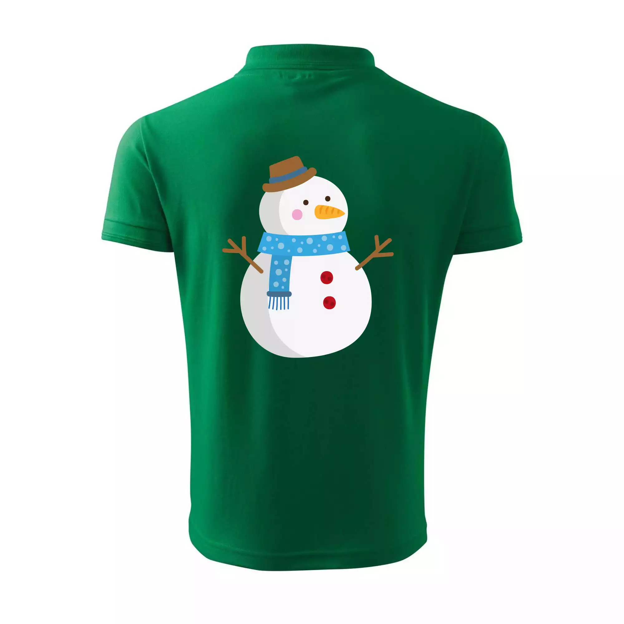 Sněhulák se šálou