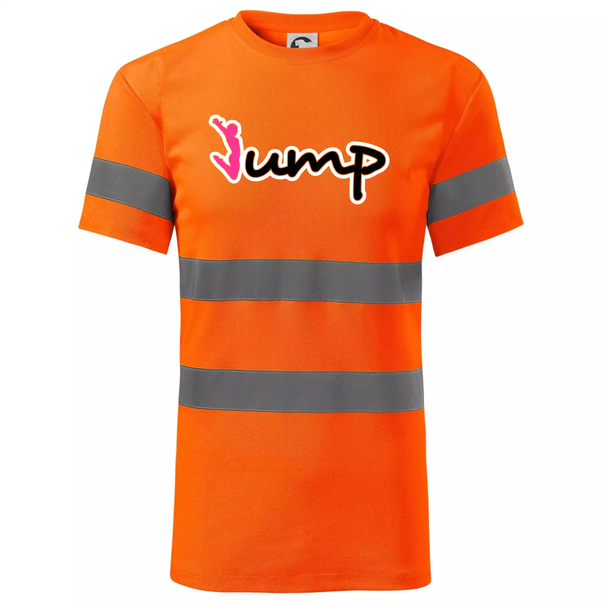 Jump - nápis a panáček