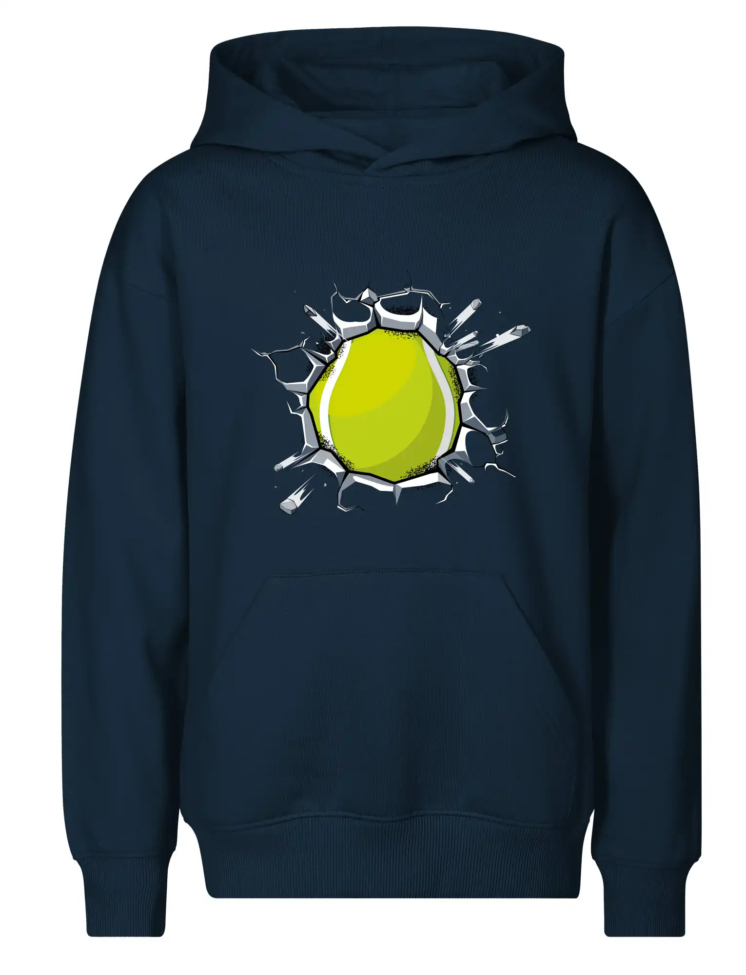 Tenisový míč v triku