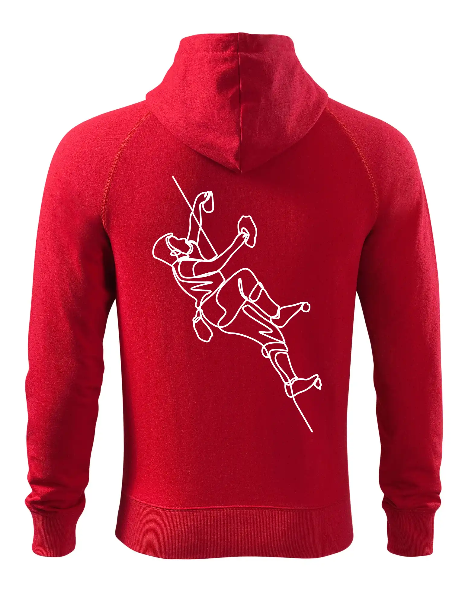 Lezecká stěna jedním tahem