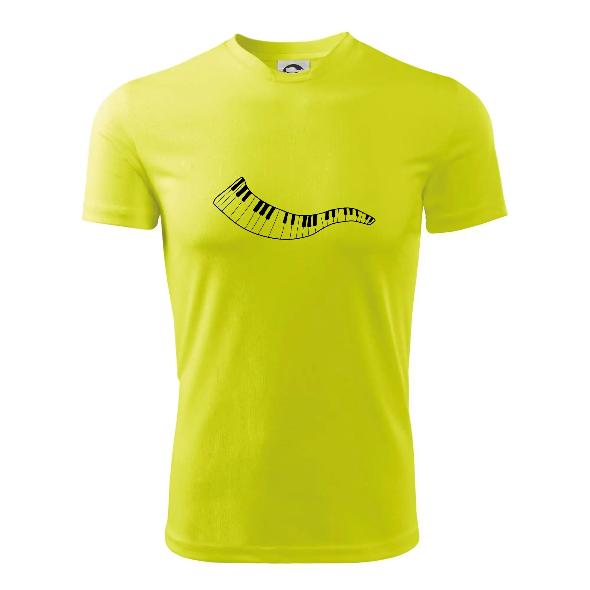 Klávesy vlna - Pánske tričko Fantasy športové