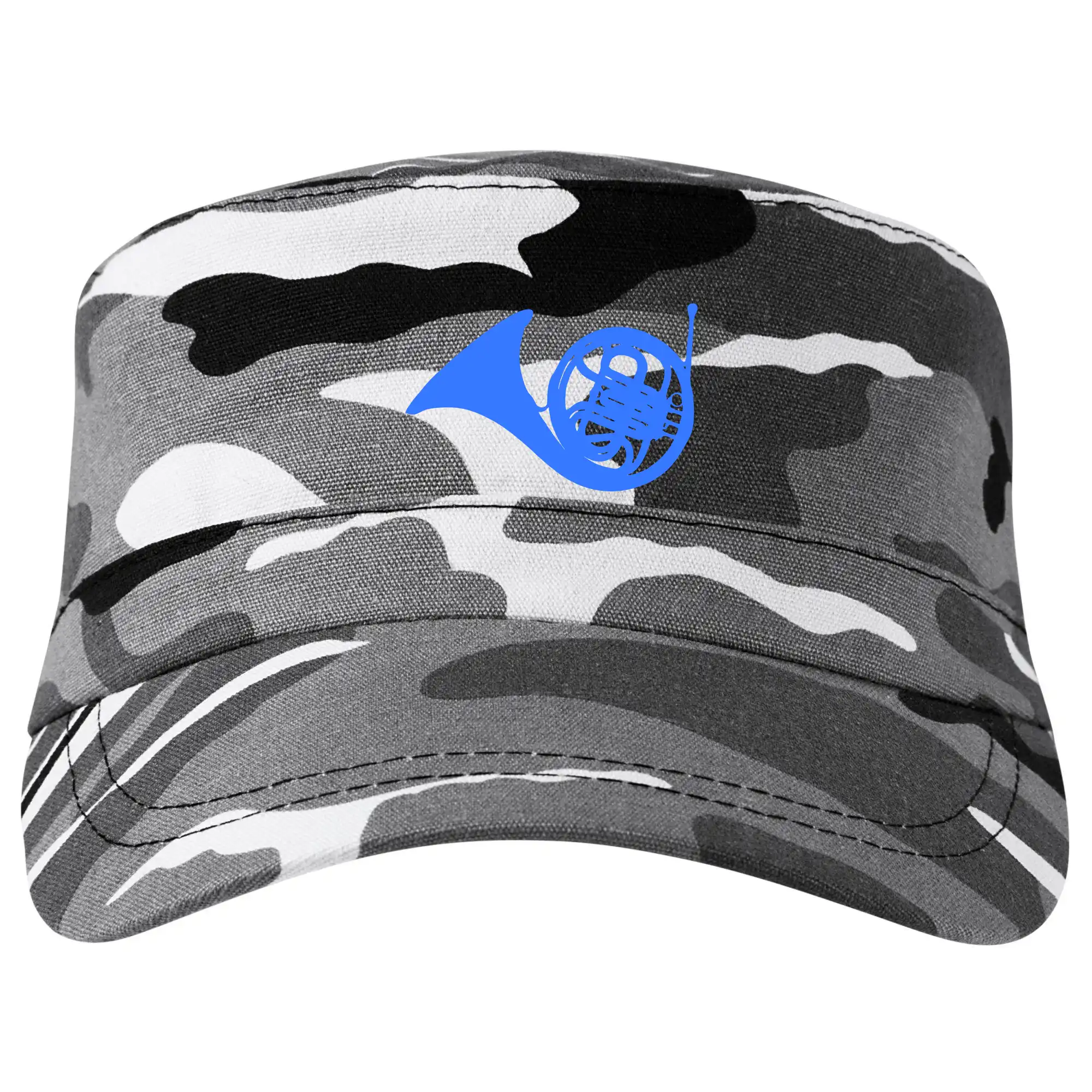 Seriálové tričká - Blue French Horn - Šiltovka CAMO