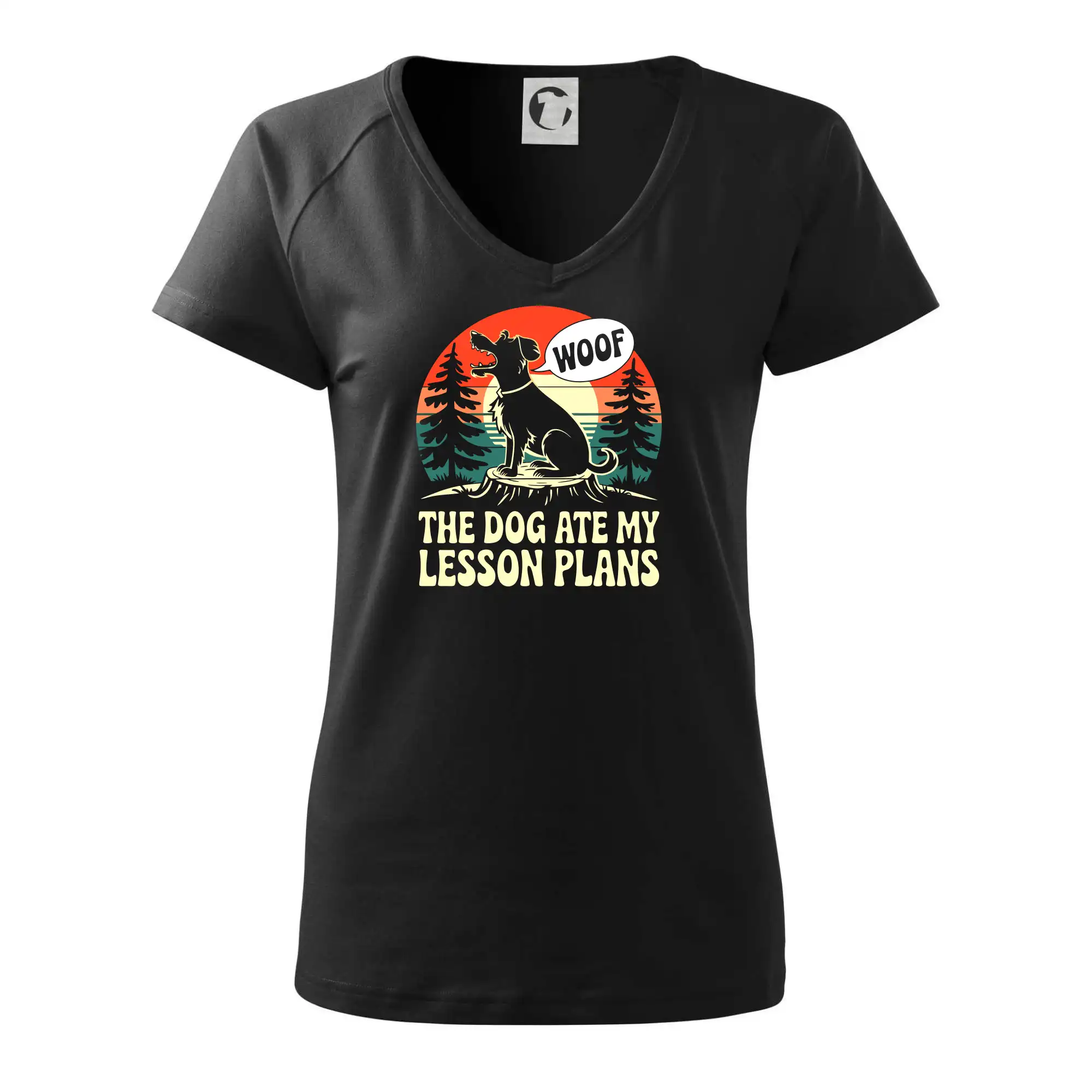 Tričká na ukončenie štúdia - The Dog Ate My Lesson Plans - Tričko dámske Dream