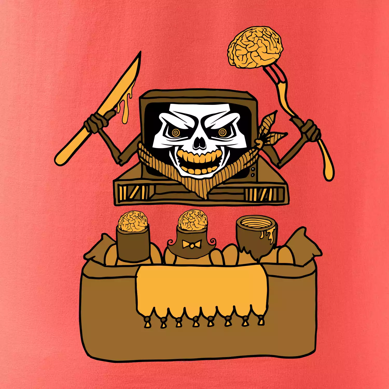 Mozkožrút - televízia (Pecka design) Mozkožrút - televízia (Pecka design)