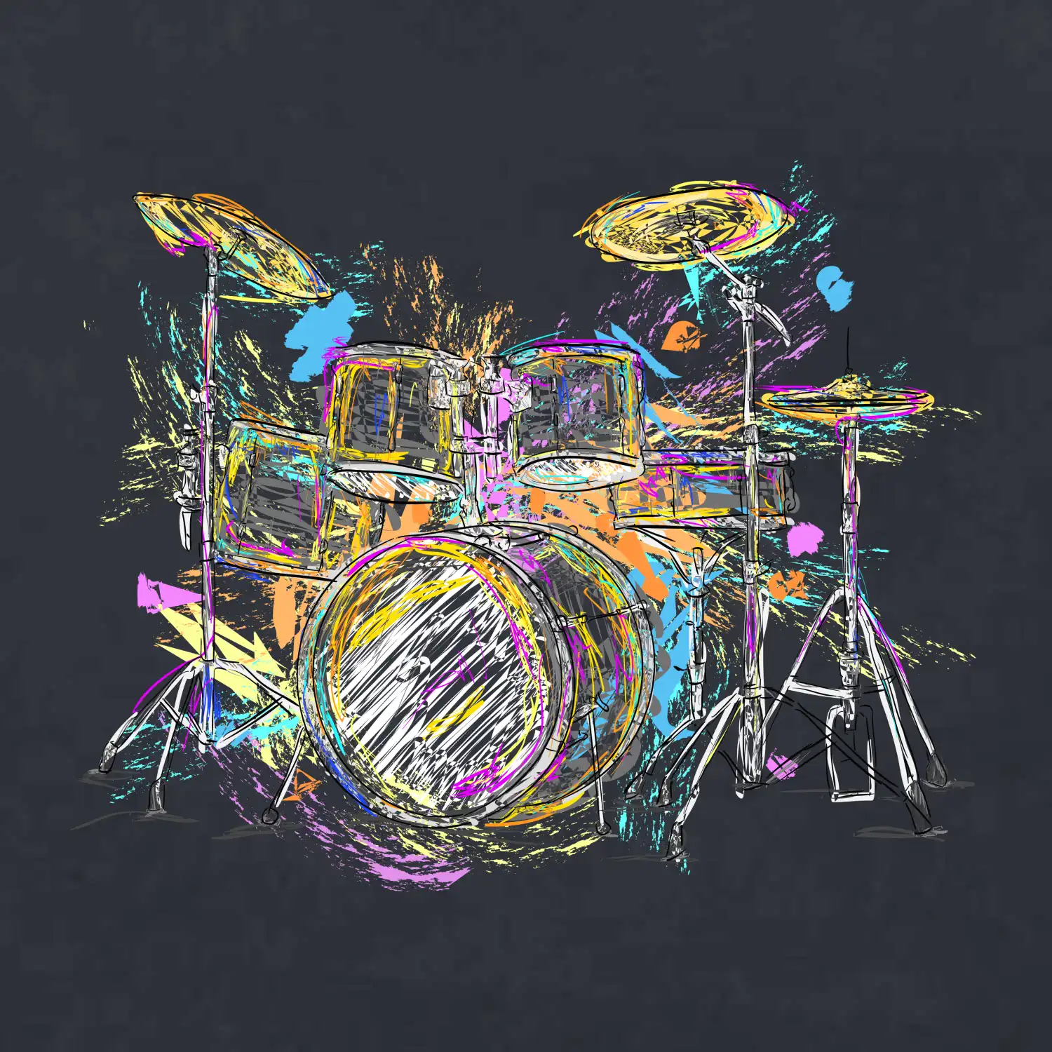 Bicí barevné splash