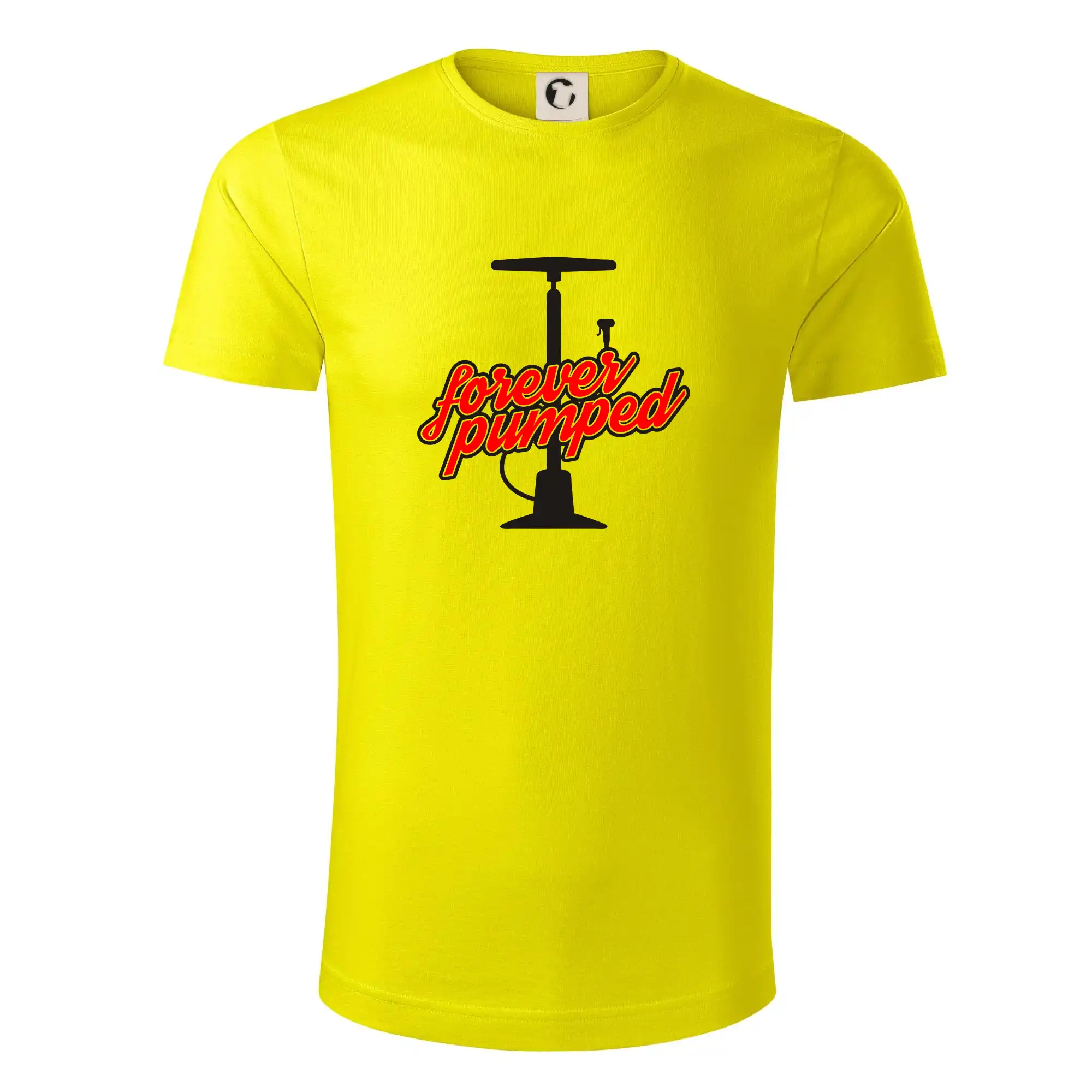 Tričko ako darček pre cyklistu - Forever Pumped - Tričko z organickej bavlny